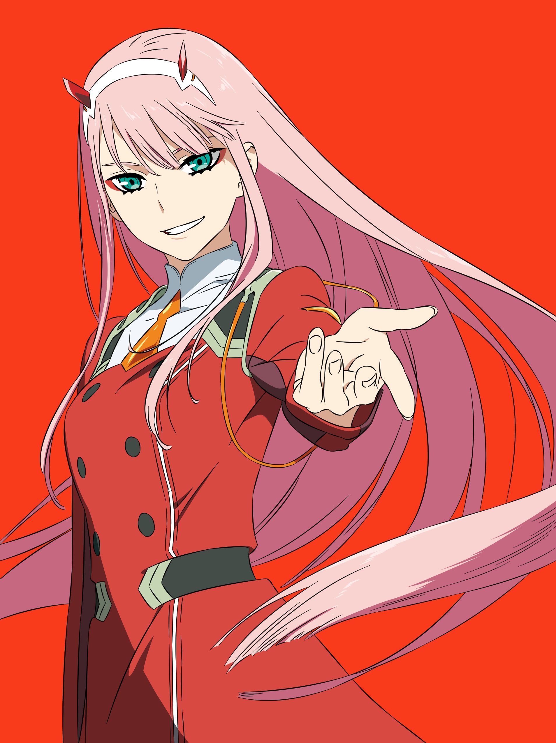 1910x2560 Zero Two Phone Wallpaper, Phone