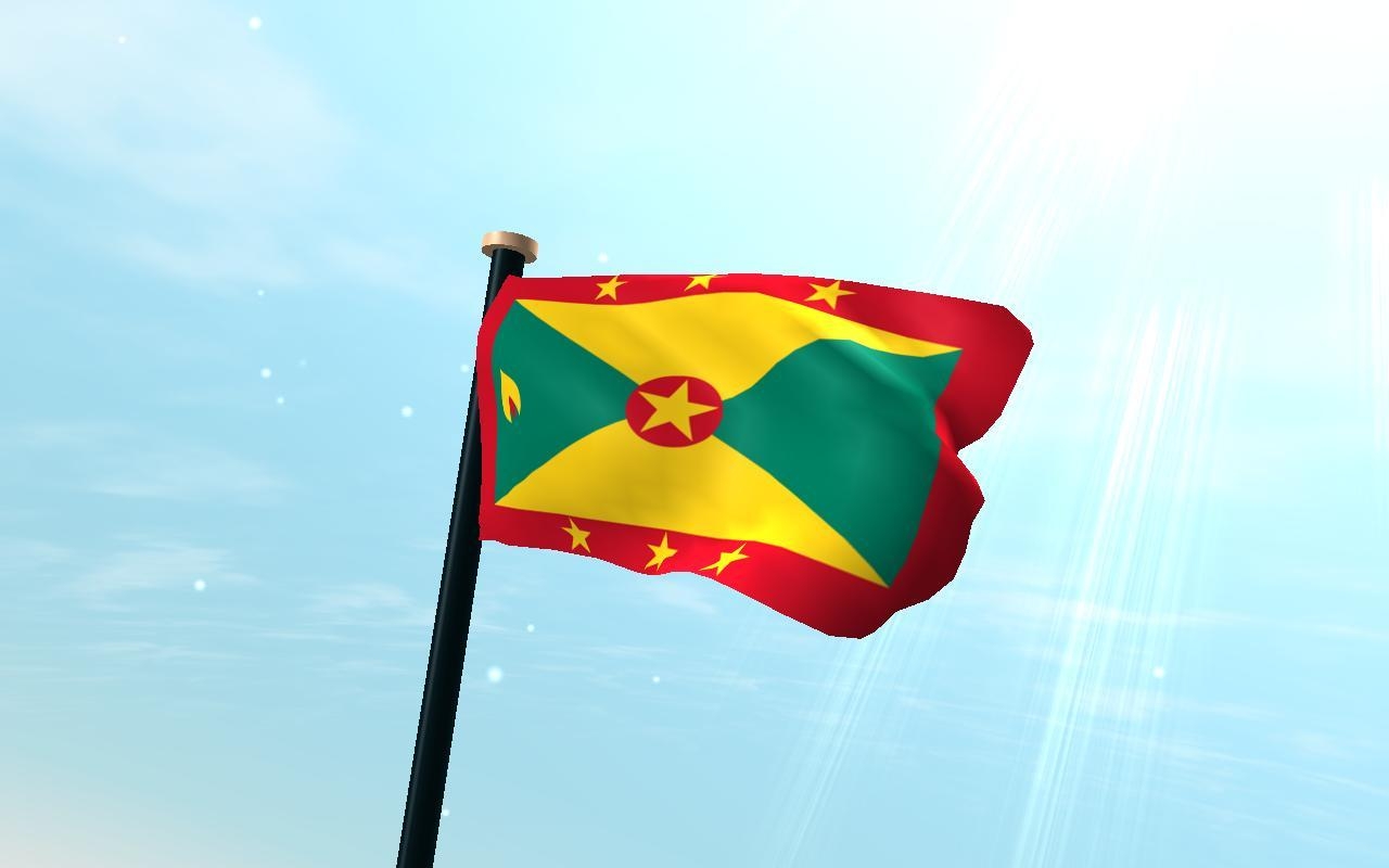 1280x800 Grenada Flag 3D Free Wallpaper for Android, Desktop