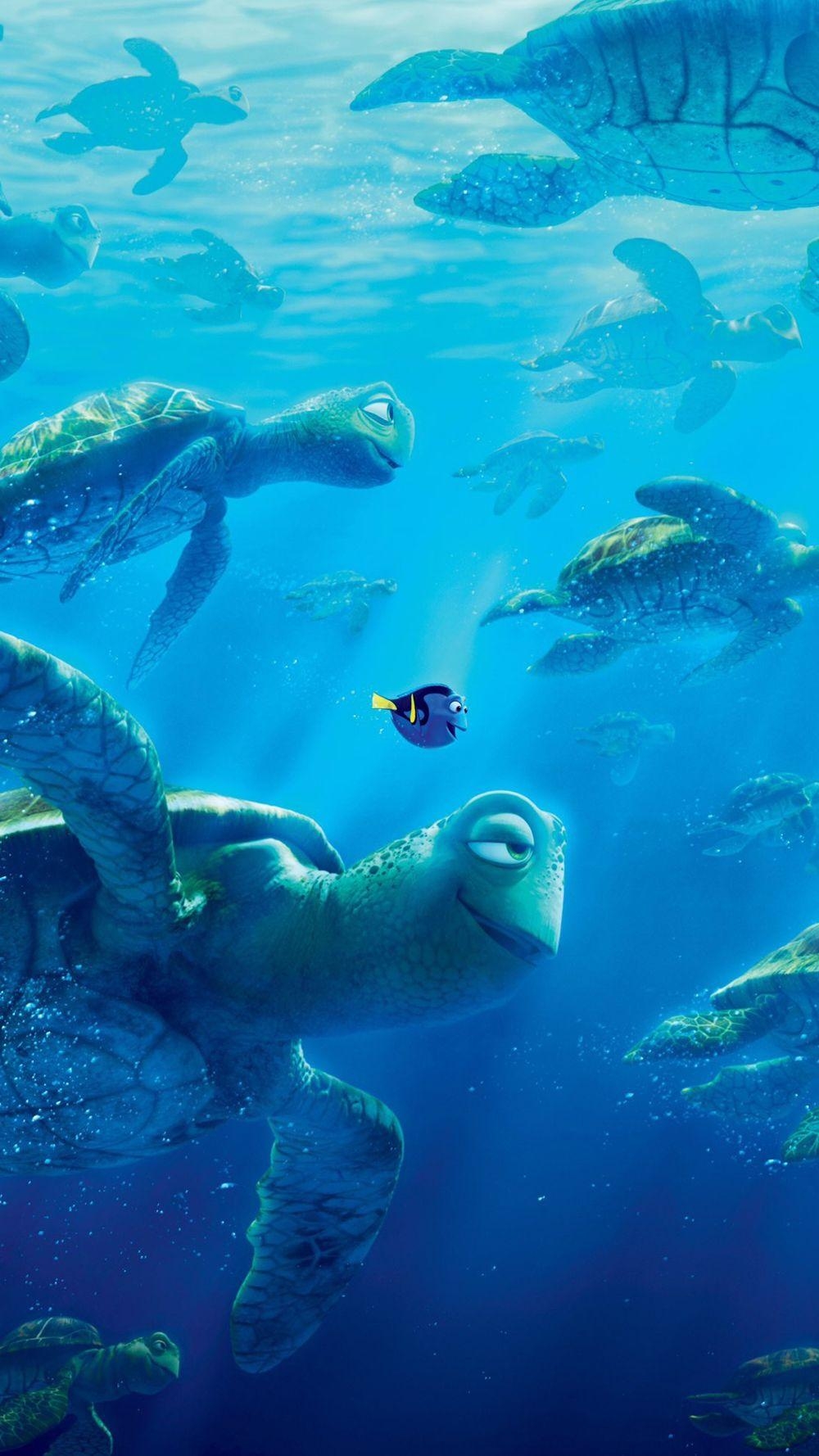 1000x1780 Finding Dory: Downloadable Wallpaper for iOS & Android Phones, Phone