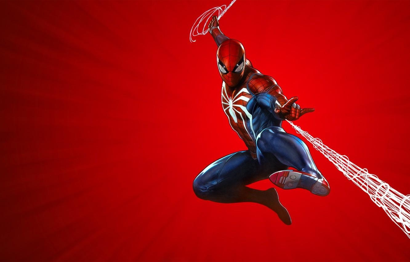 1340x850 Wallpaper The game, Hero, Mask, Superhero, Sony, Web, Marvel, Spider, Desktop