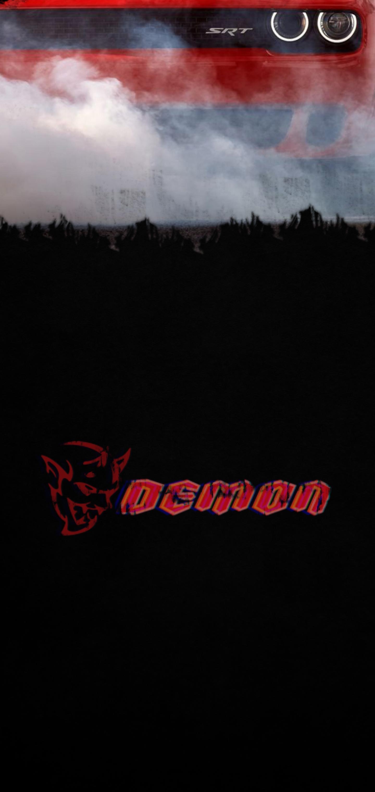 1440x3040 First wallpaper i made. Dodge Demon for S10, Phone