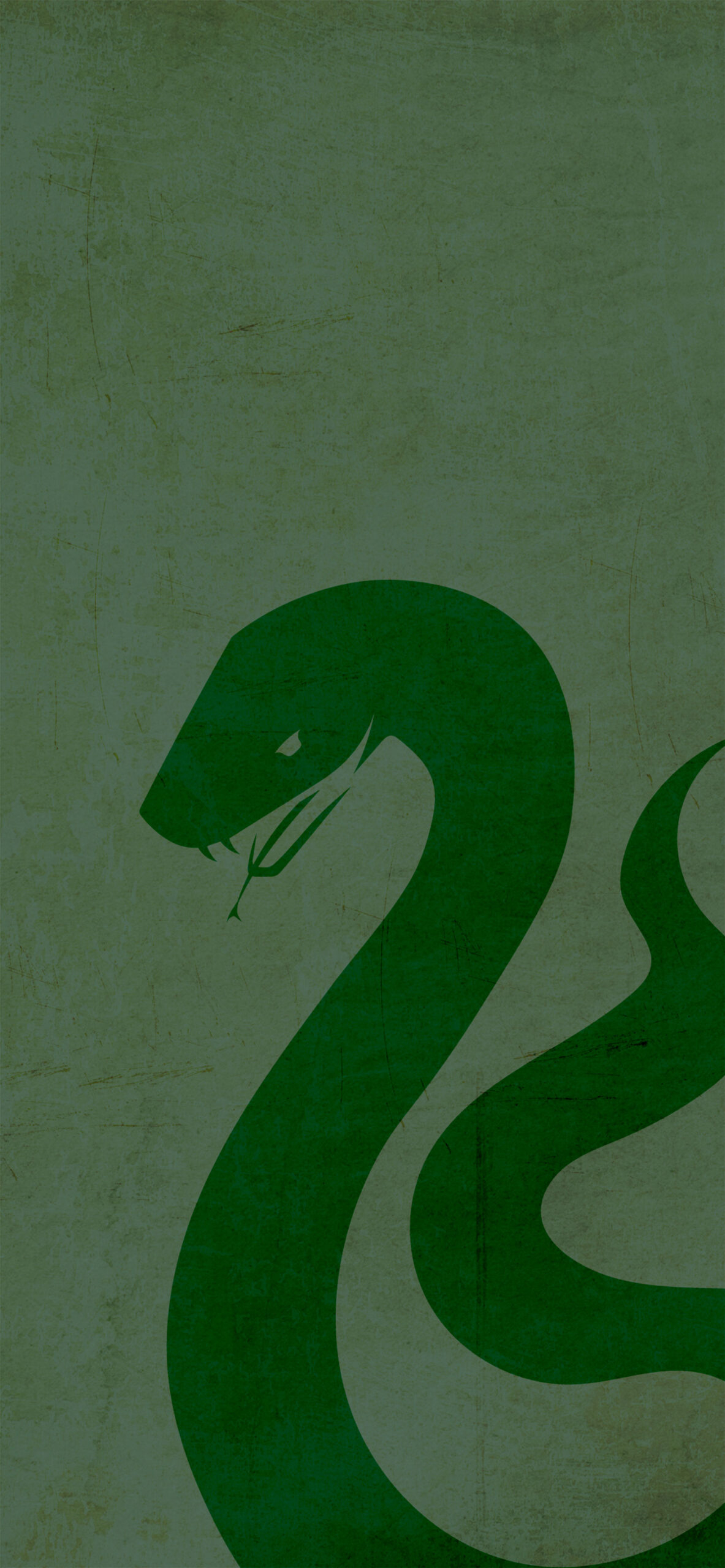 1190x2560 Harry Potter Slytherin Snake Wallpaper Wallpaper for iPhone, Phone