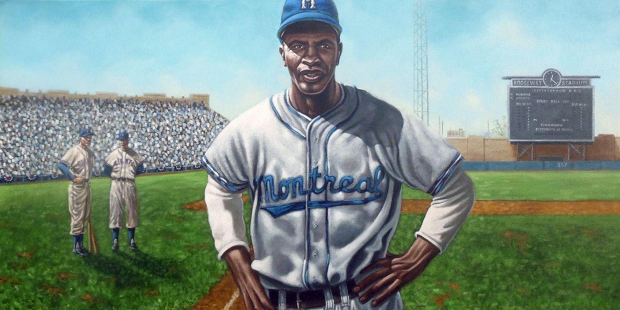 1280x640 Jackie Robinson in Jersey City. Baseball. Jersey city, Dual Screen