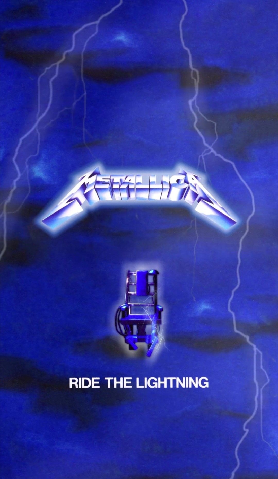 1080x1870 Metallica ride the lightning album cover wallpaper fondo iPhone. Ride the lightning, Metallica album covers, Metallica albums, Phone