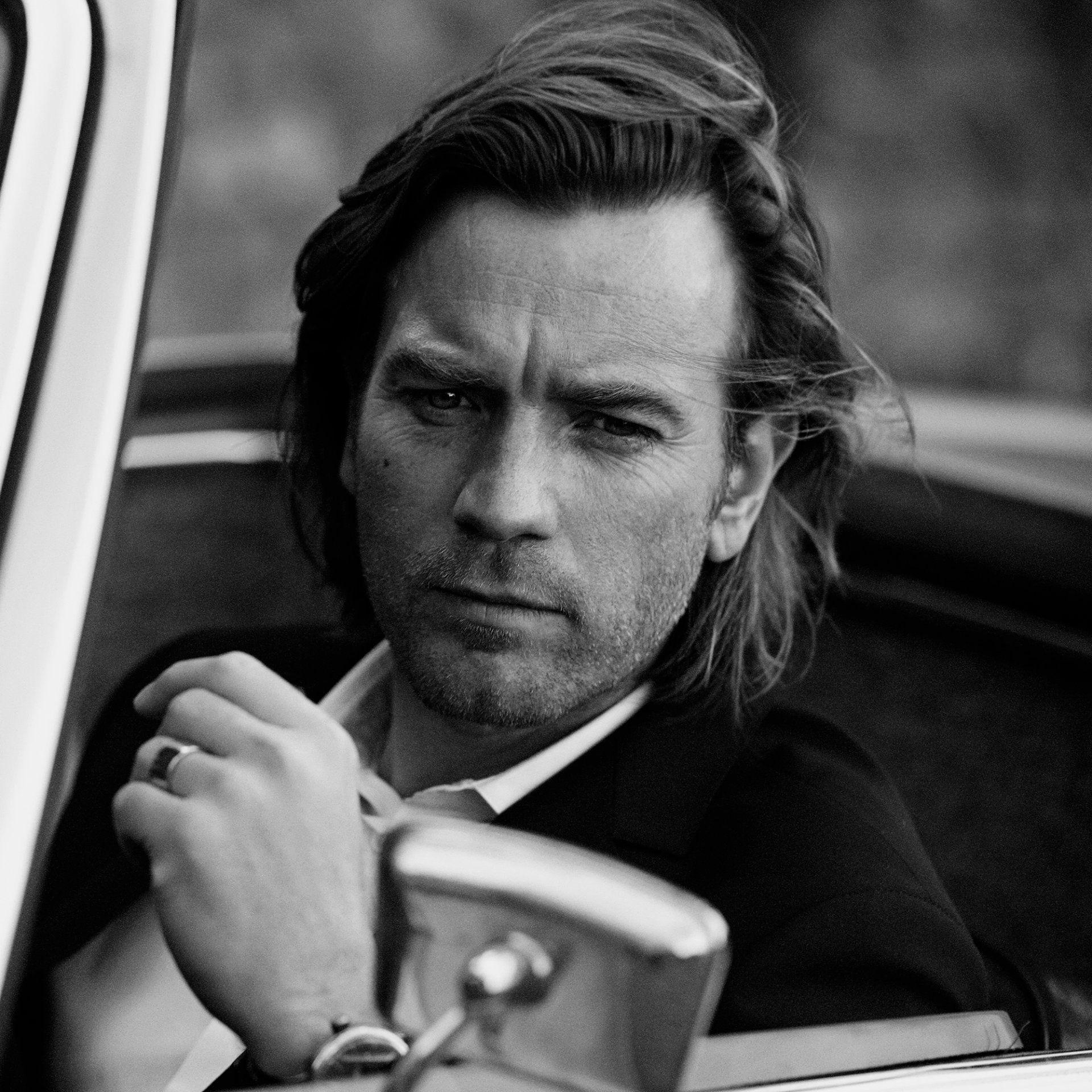 1920x1920 ewan mcgregor photohoot for the company iwc schaffhausen HD wallpaper, Phone