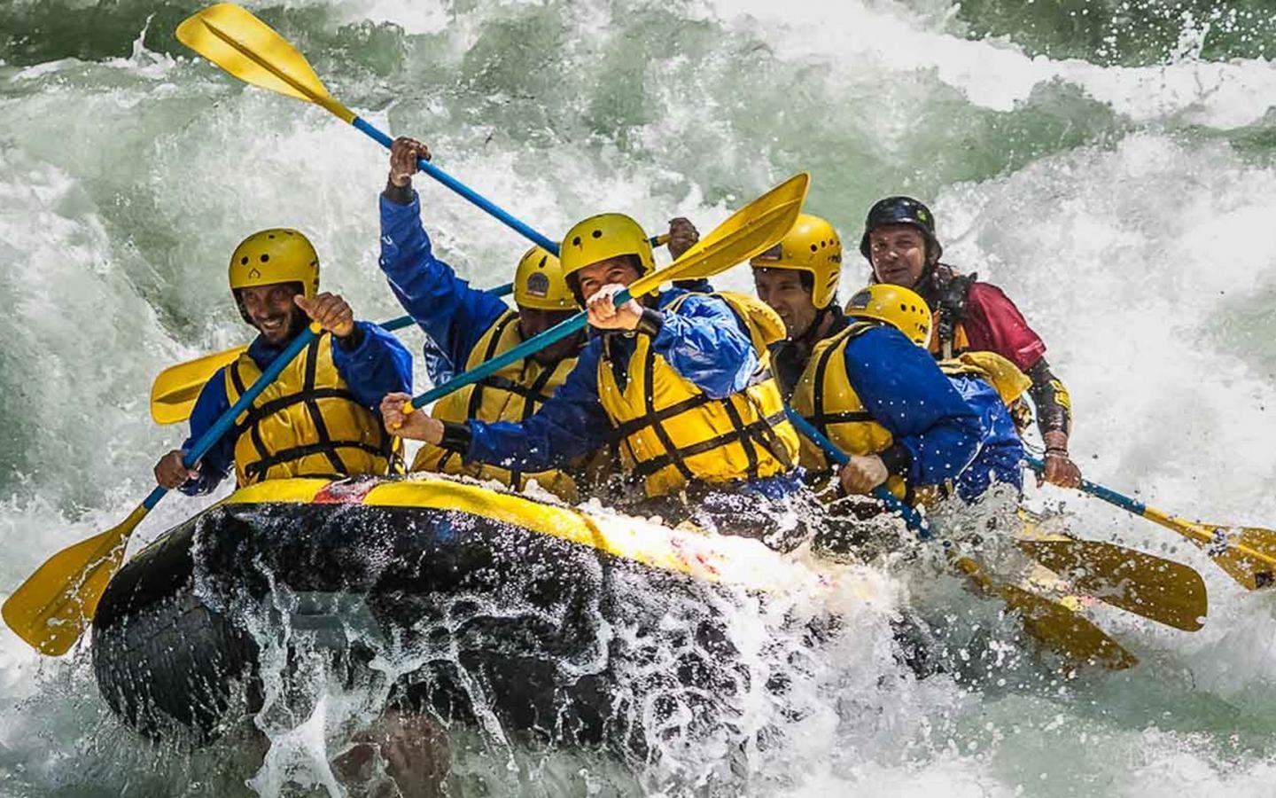 1440x900 White Water Rafting Wallpaper 6 X 1079, Desktop