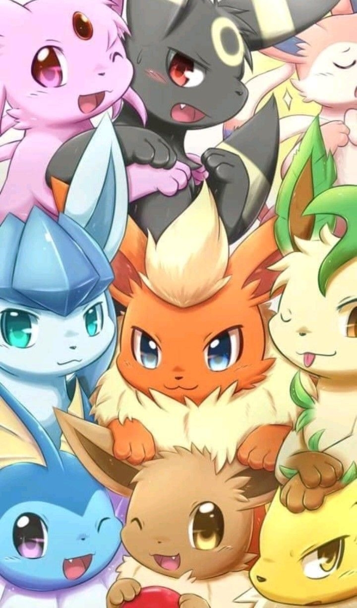 720x1230 Pokemon kawaii. Eevee cute, Pokemon eevee, Eevee wallpaper, Phone