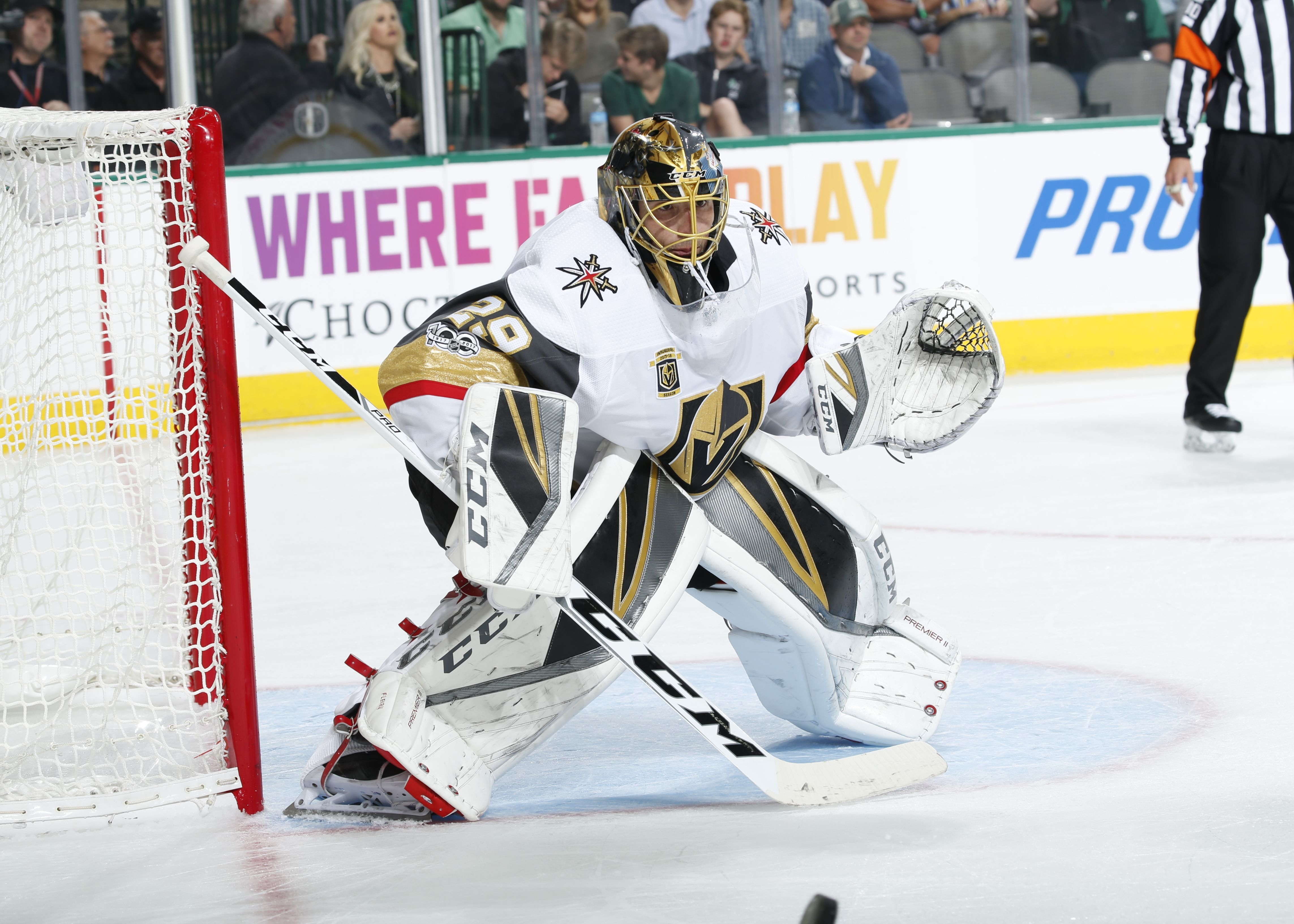 4580x3270 Vegas Golden Knights: Fleury, Neal make history in inaugural win, Desktop