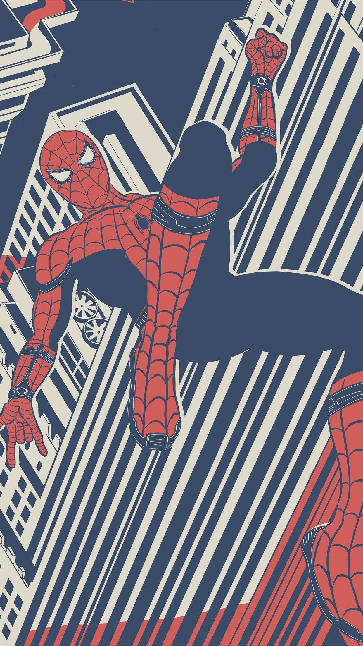 1250x2210 iPhone 6 wallpaper. spiderman hero, Phone