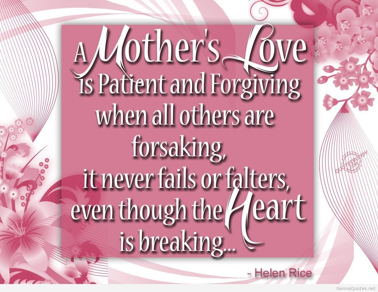 1280x990 Mother love quote HD wallpaper Helen Rice, Desktop