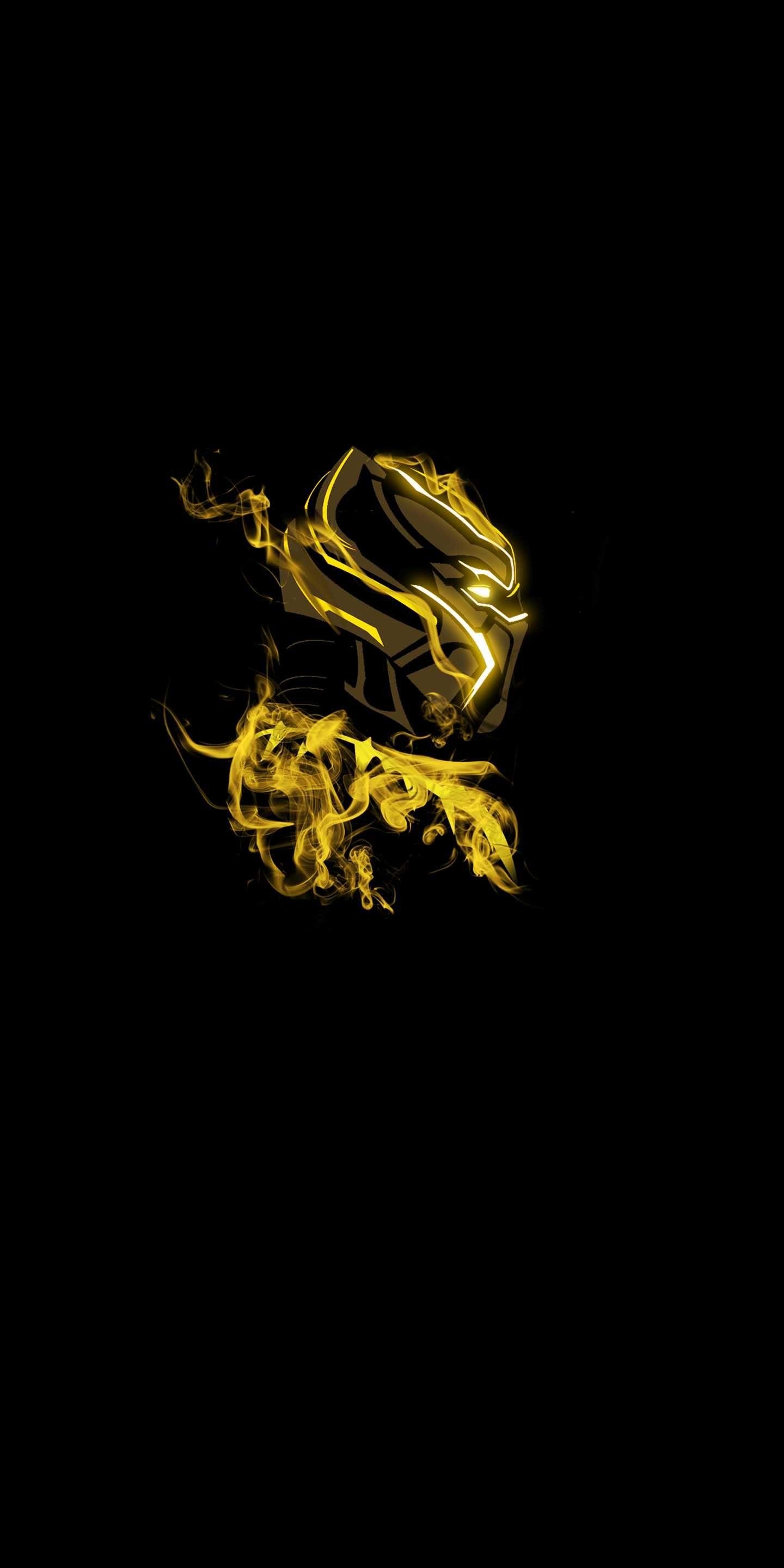 1440x2880 Killmonger Smoke iPhone Wallpaper. Panther picture, iPhone wallpaper, Wallpaper, Phone