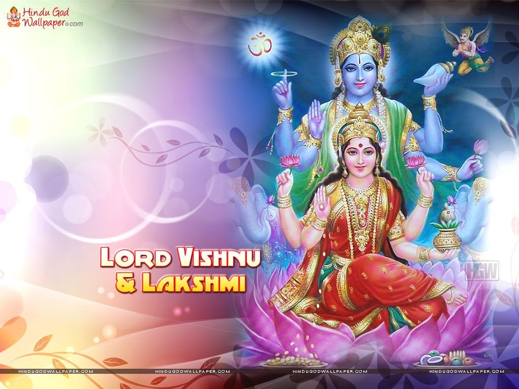 1030x770 Lord Vishnu and Maa Laxmi of god, Desktop