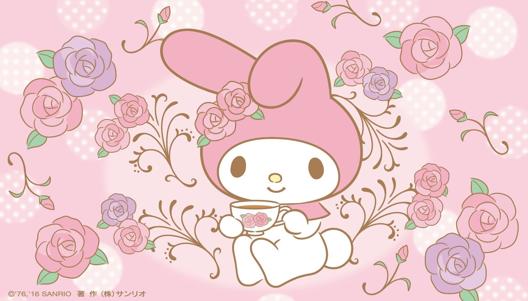 1710x980 My Melody And Kuromi Wallpaper HD, Desktop