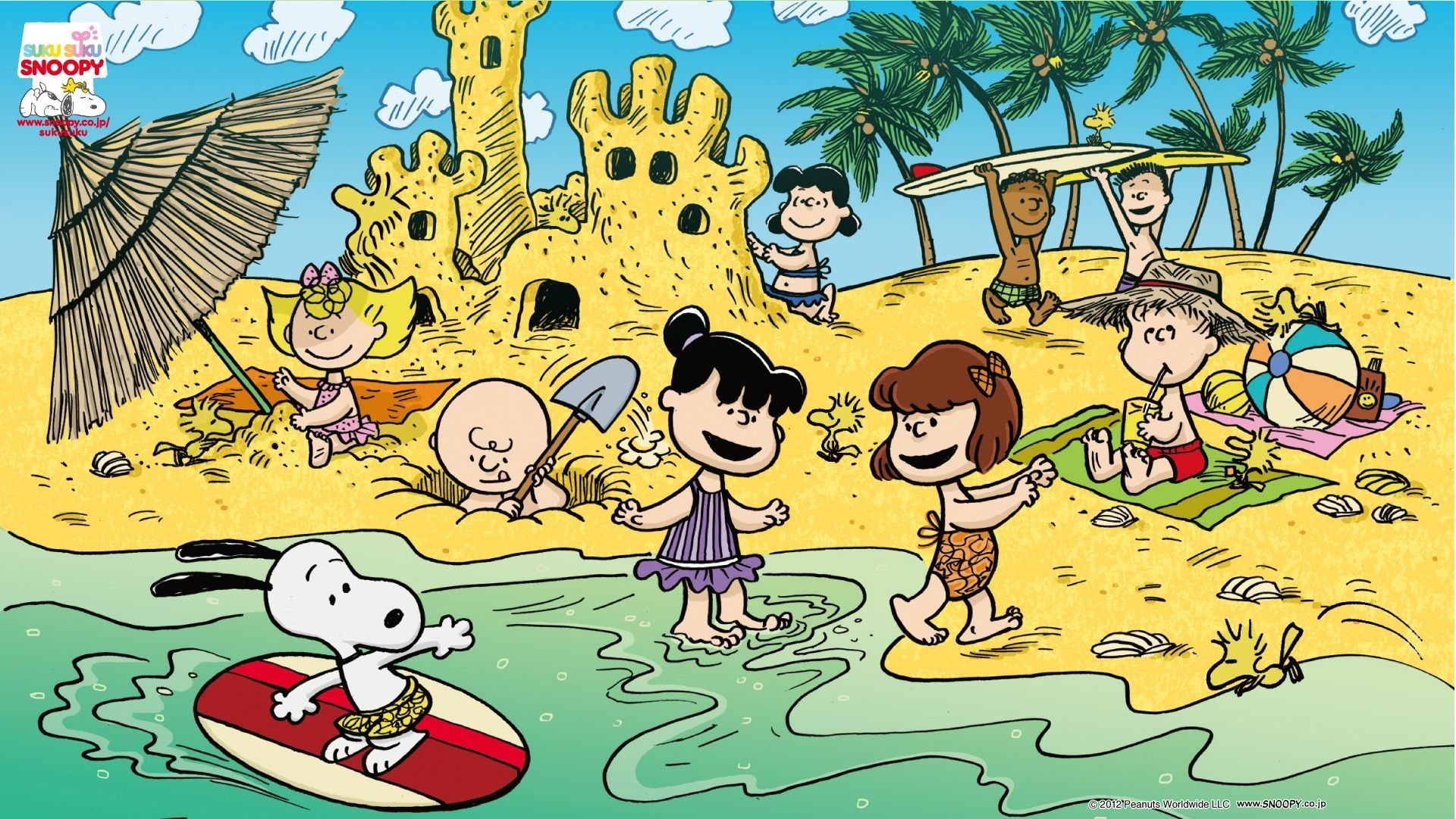 1920x1080 Snoopy Spring Wallpaper, Desktop