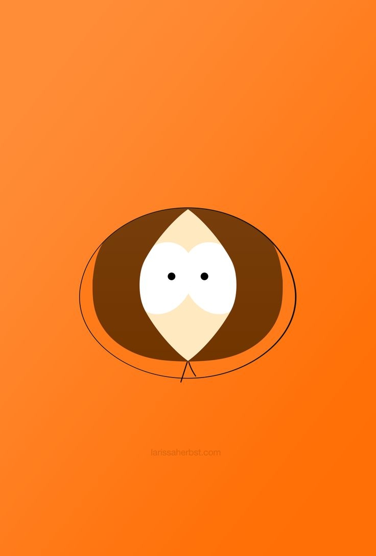 740x1090 Kenny from SouthPark / Find more #Minimalistic #iPhone + #Android # Wallpaper and #Background at. South park, Art wallpaper, Cartoon, Phone