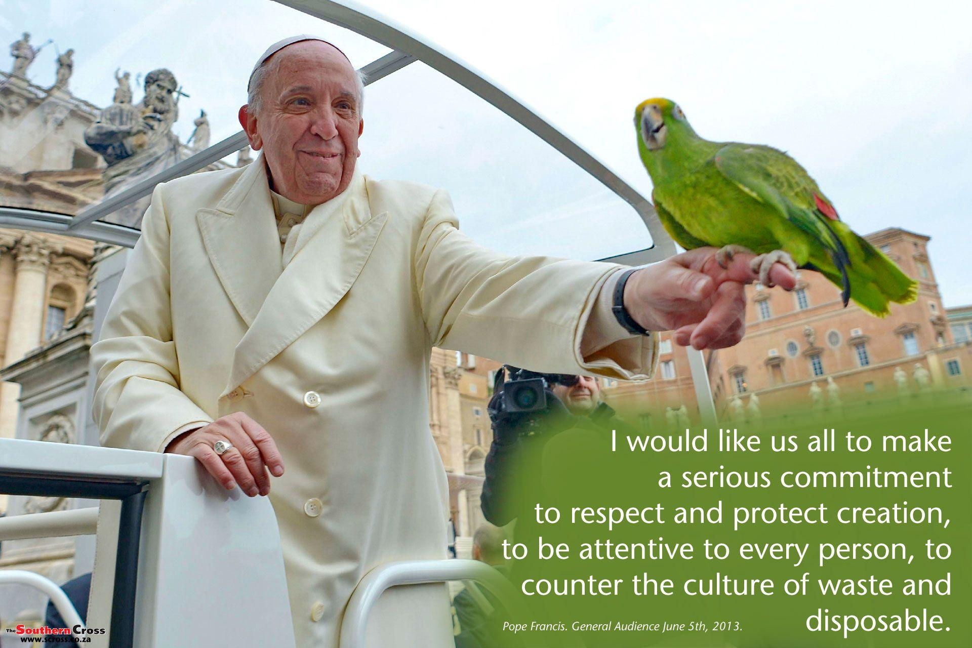 1920x1280 Pope Francis 'Green' Wallpaper Southern Cross, Desktop