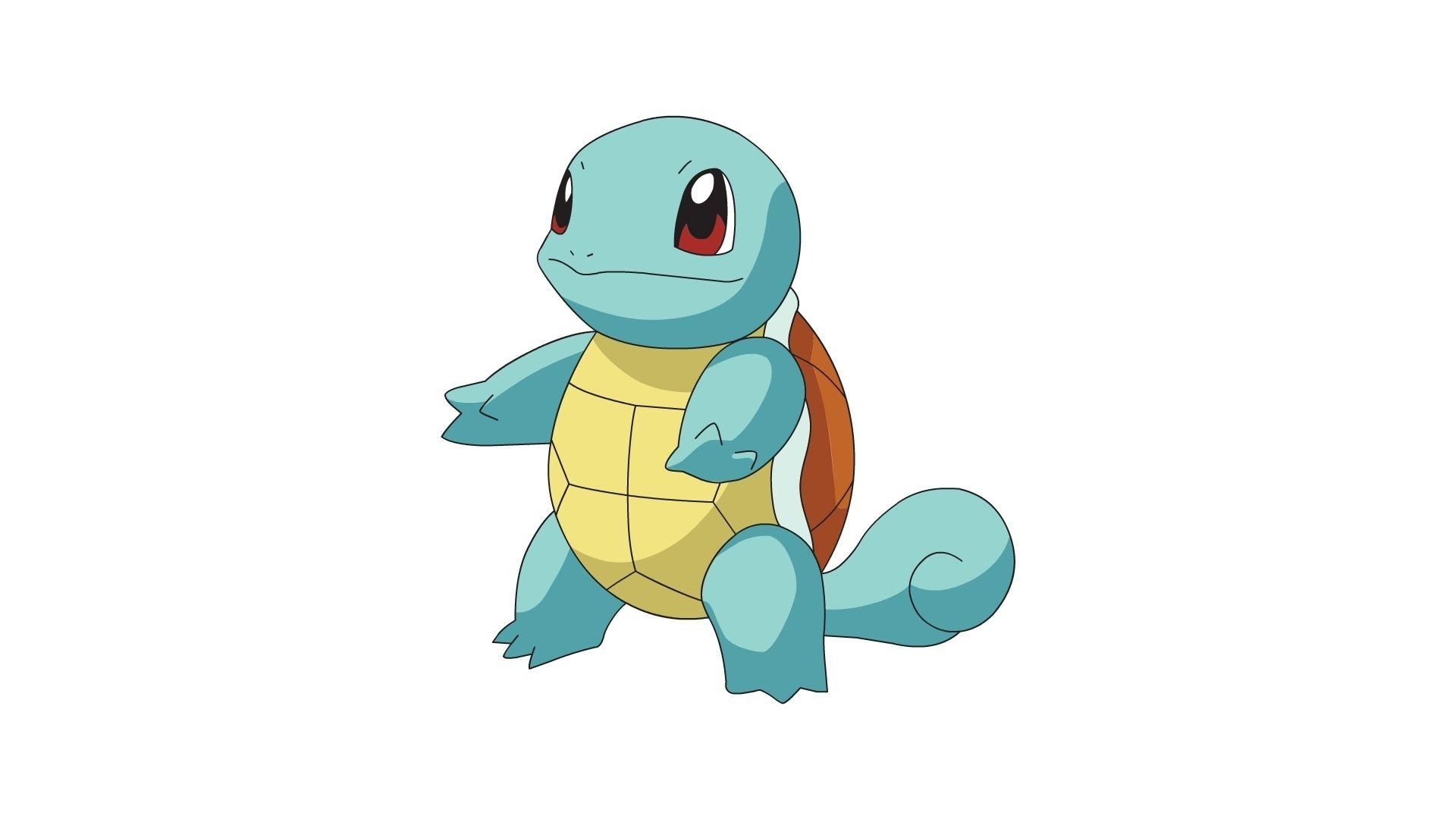 1920x1080 pokemon squirtle simple background white background, Desktop