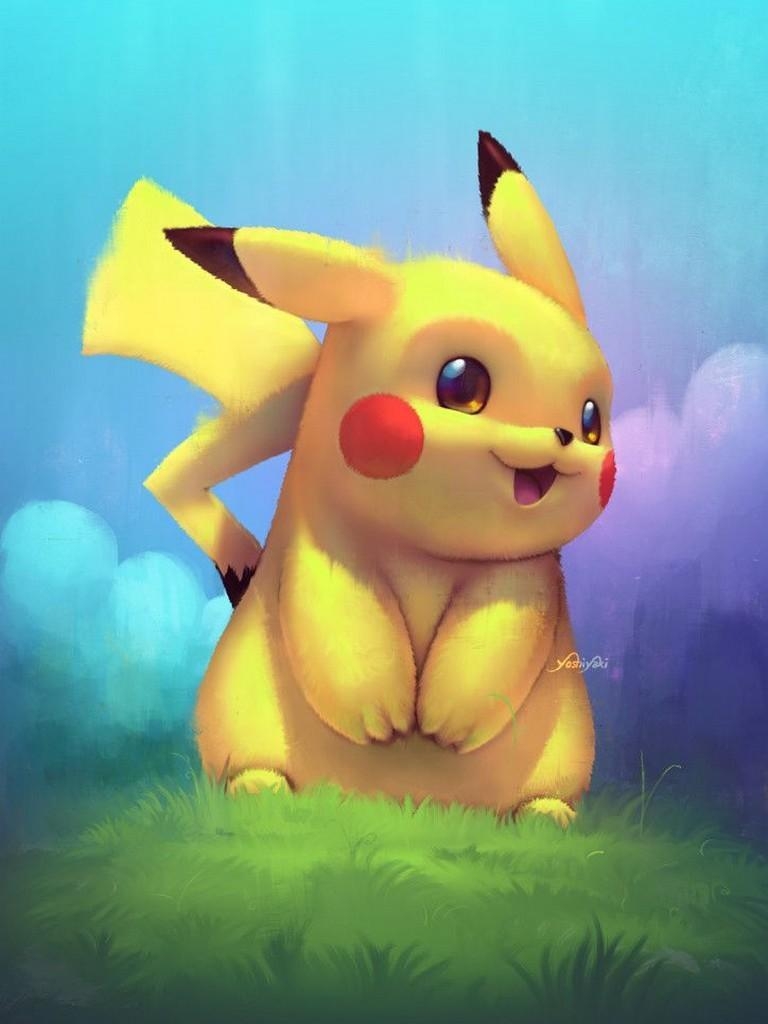 770x1030 Pikachu Wallpaper 3D HD Lock Screen for Android, Phone