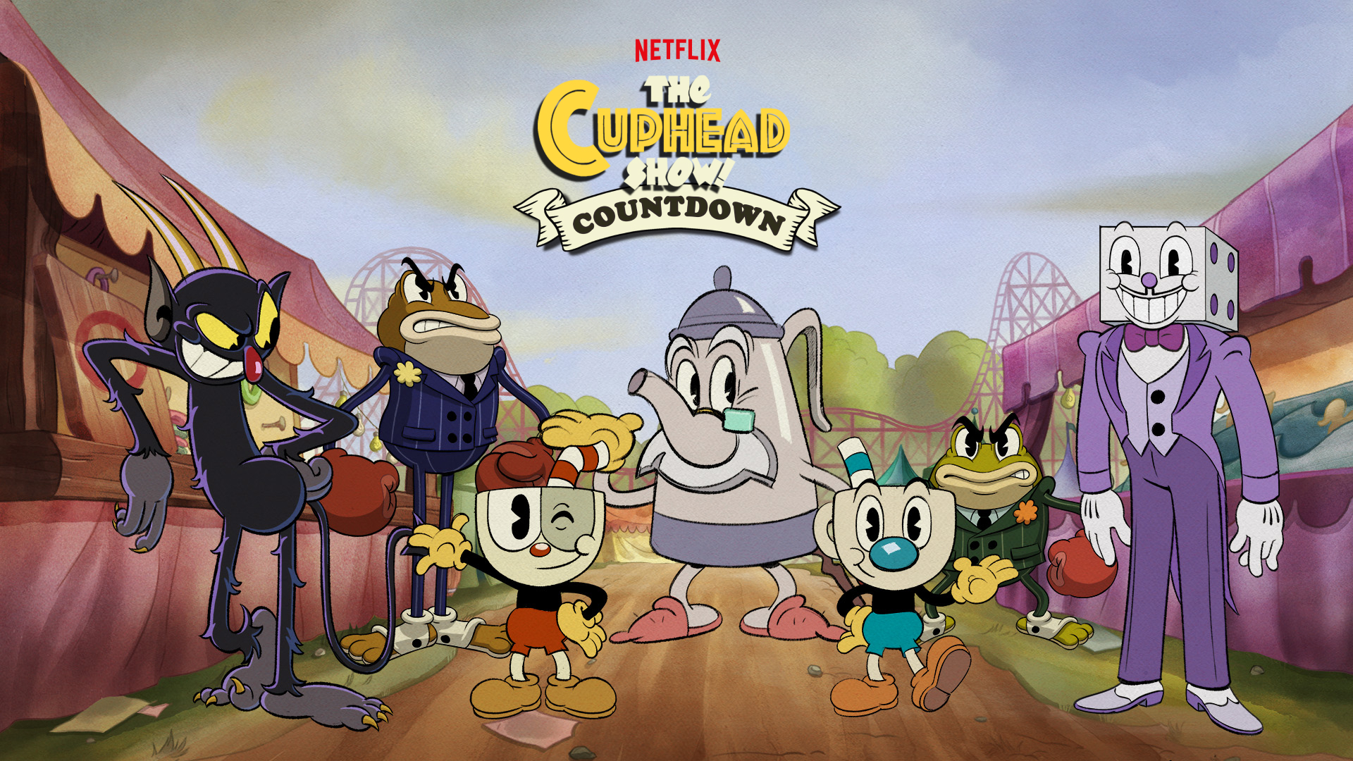 1920x1080 The Cuphead Show, Desktop