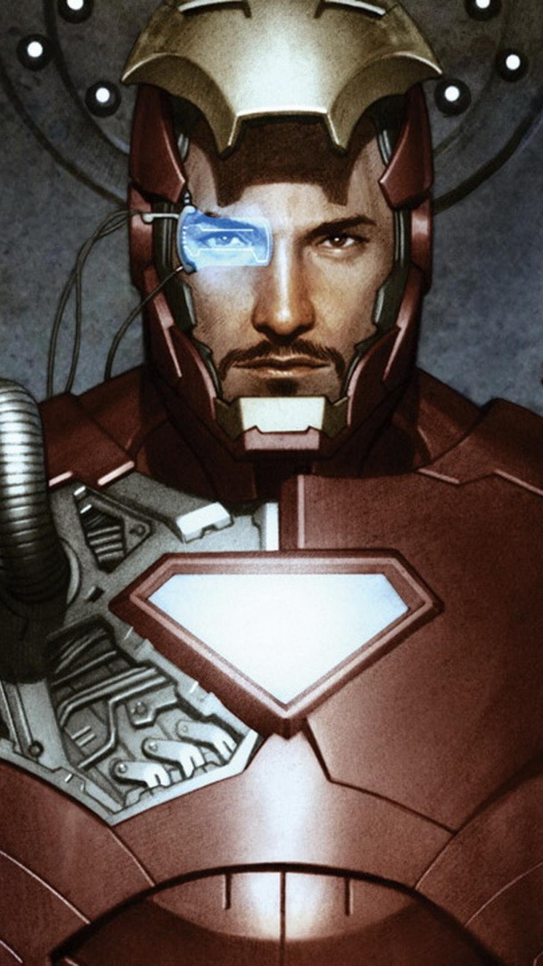 1080x1920 Adi granov iron man marvel comics tony stark wallpaper, Phone