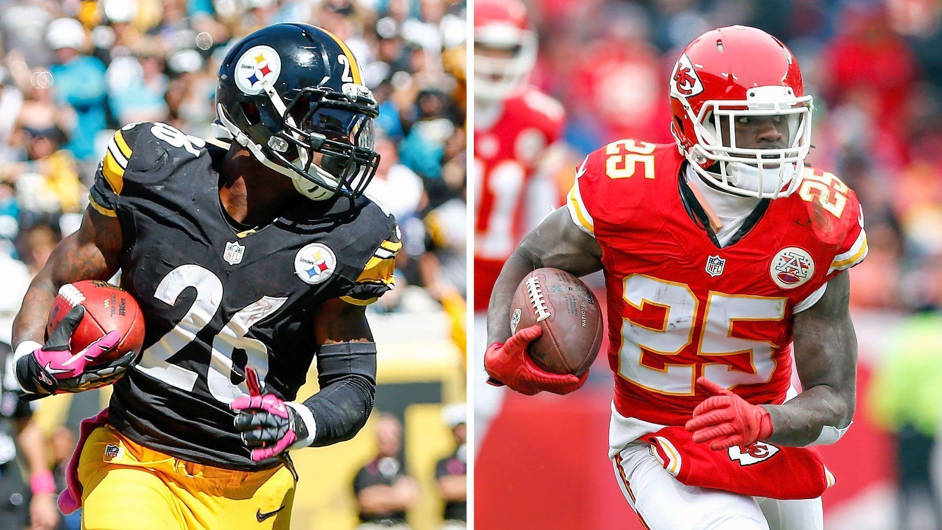 1920x1080 Fantasy Football Draft Decision: Le'Veon Bell or Jamaal Charles, Desktop