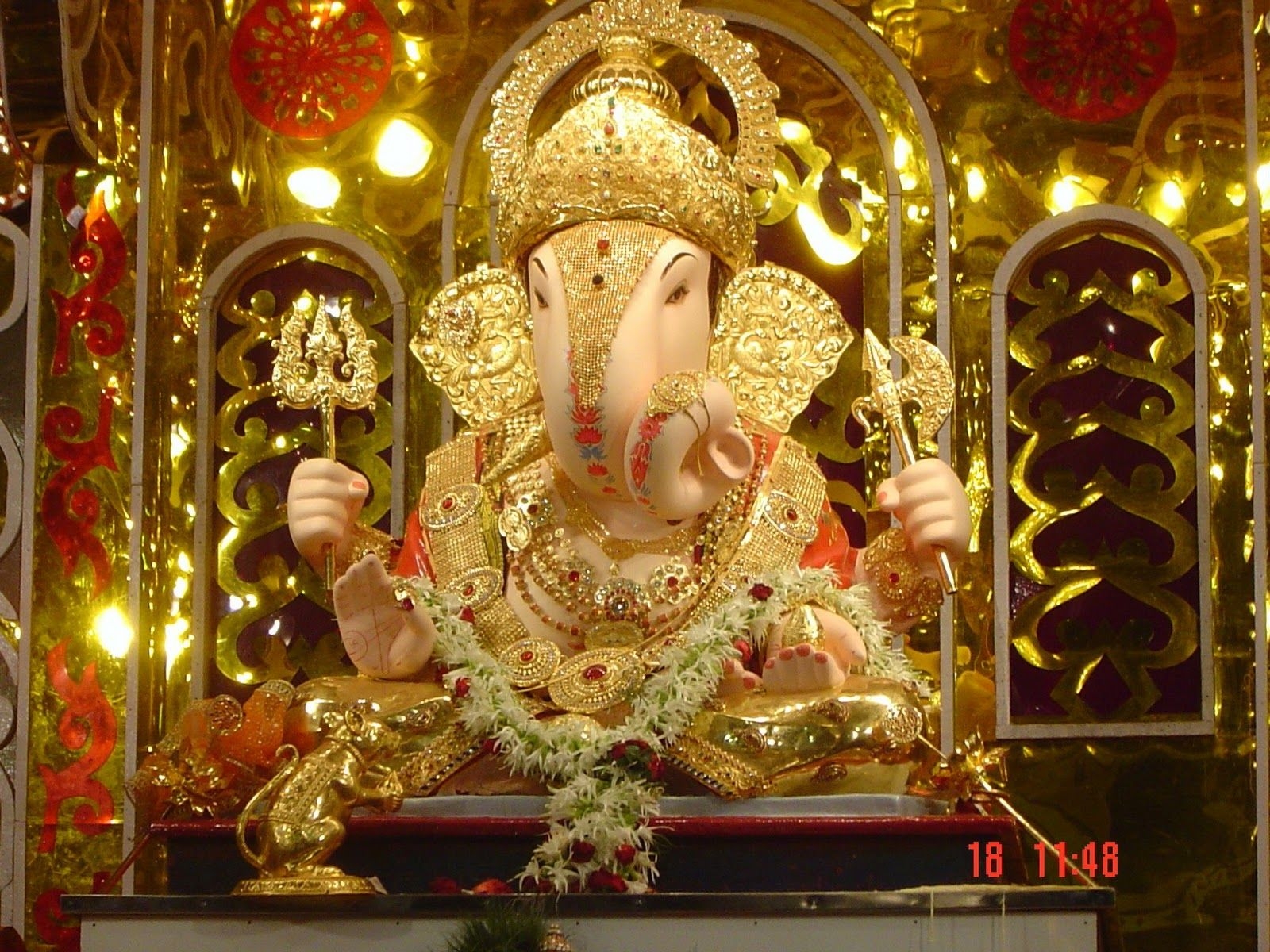 1600x1200 dwitongelu: HD Wallpaper Of Ganpati Bappa, Desktop