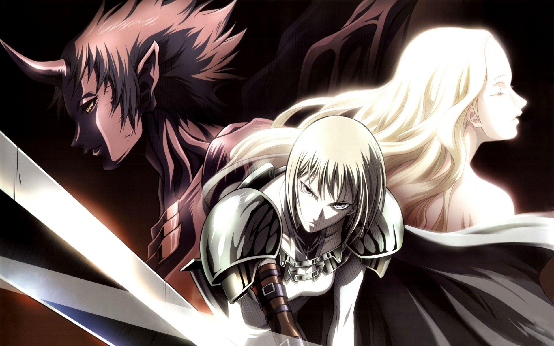 1920x1200 Again Claymore but the 3 protagonist :D. Claymore, Desktop