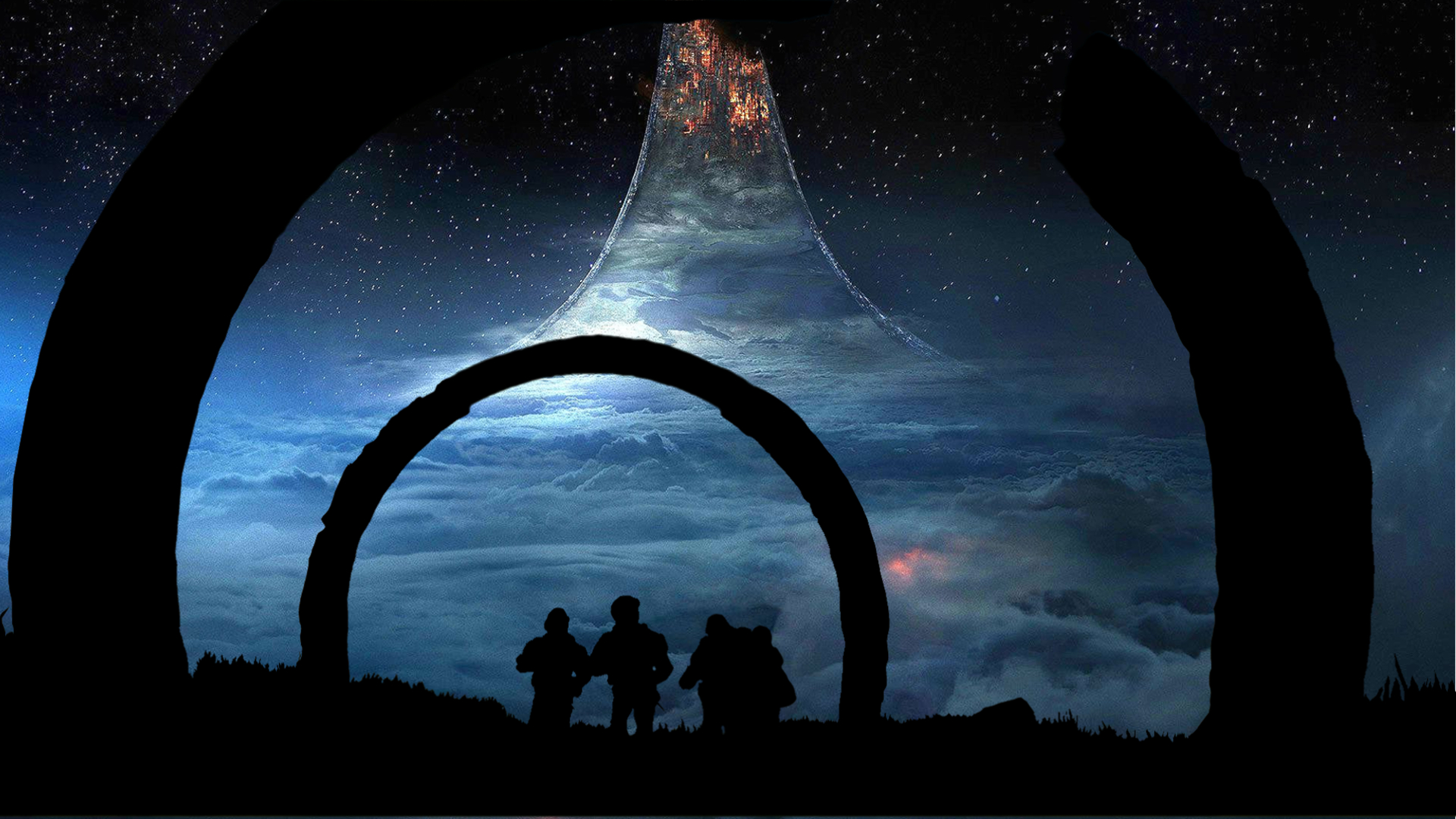 1920x1080 Halo Infinite Marines Wallpaper that I Created link in comments, Desktop