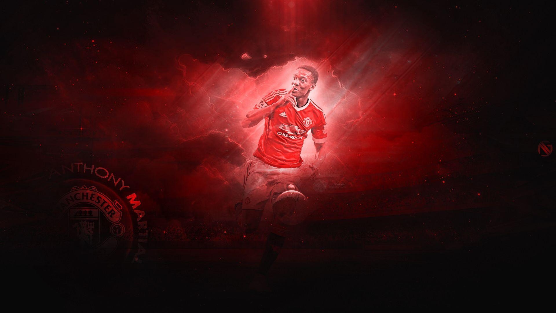 1920x1080 Anthony Martial Manchester United Wallpaper. Football Wallpaper, Desktop