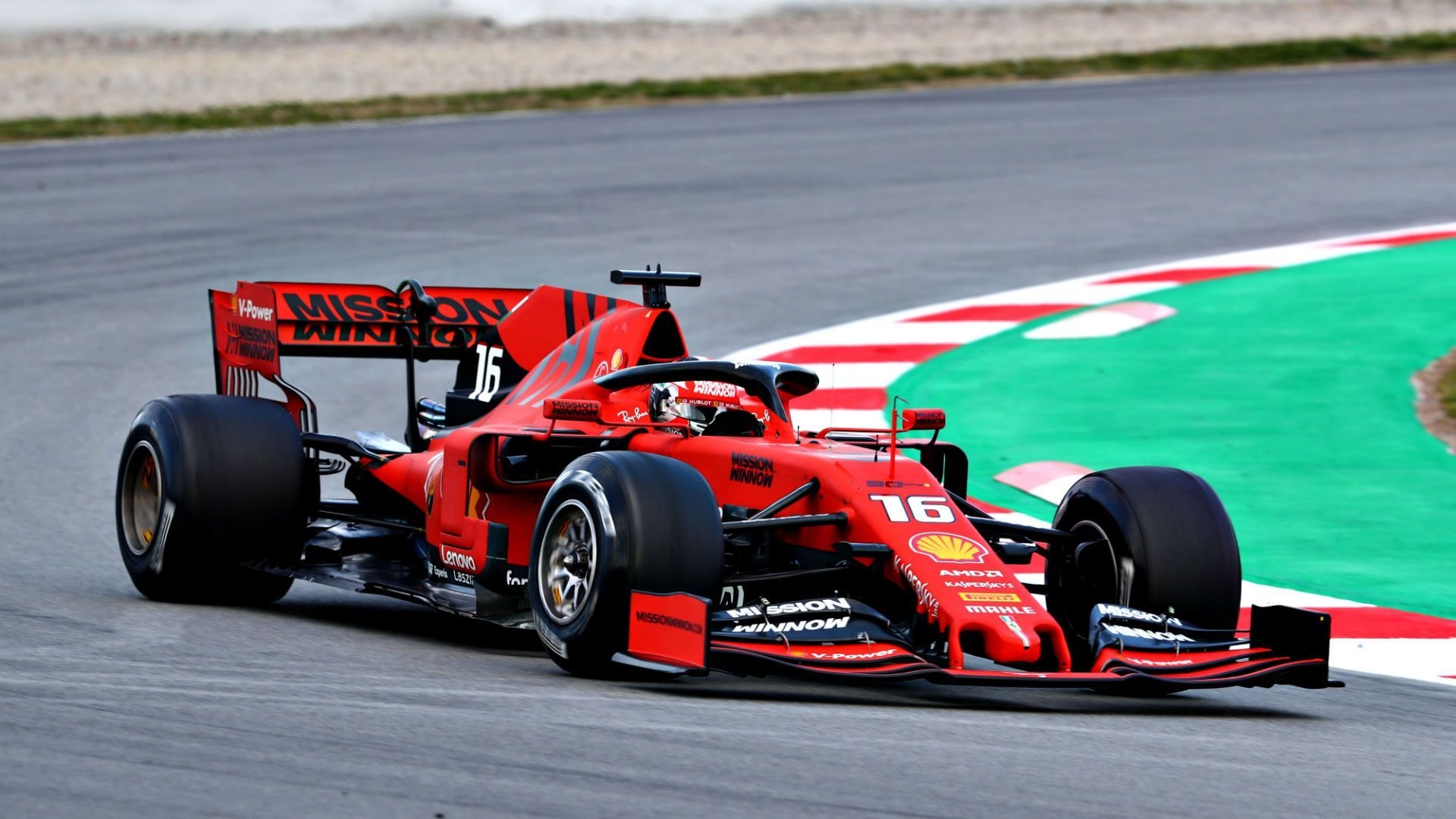 1920x1080 Leclerc impresses to make Ferrari fastest again, Desktop