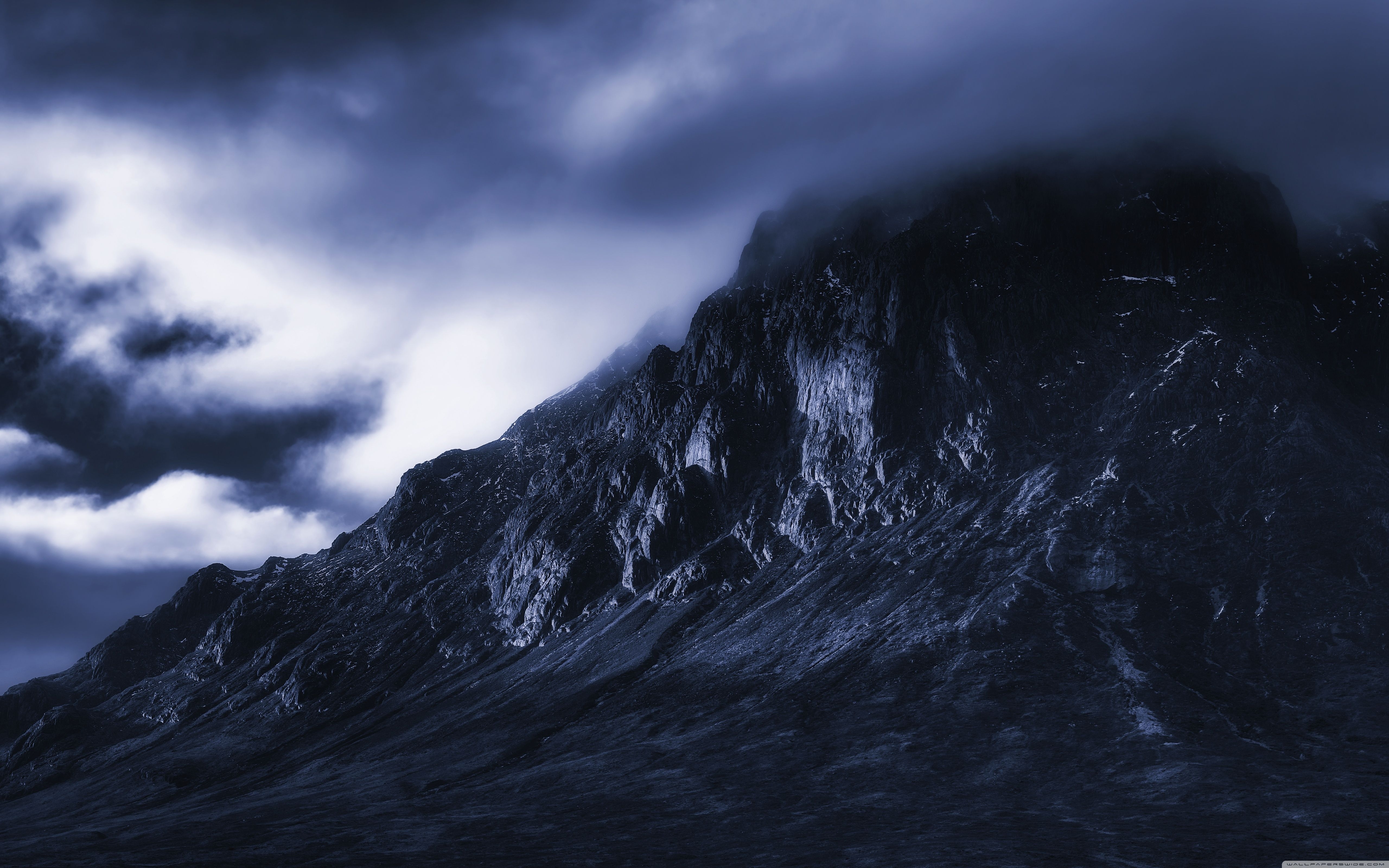 5120x3200 Dark Mountain Wallpaper 4k, Desktop