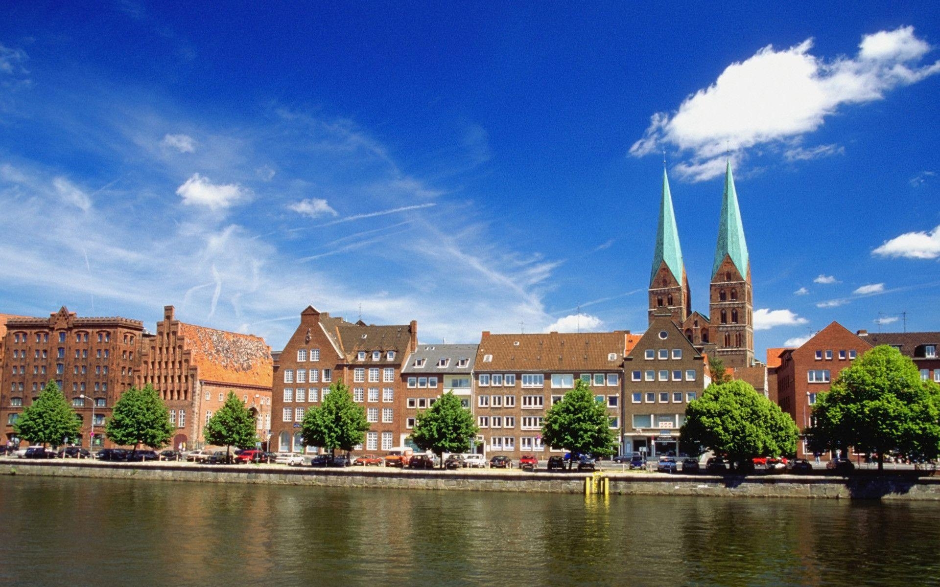 1920x1200 Lubeck, scenery, wallpaper, building, desktop #, Desktop