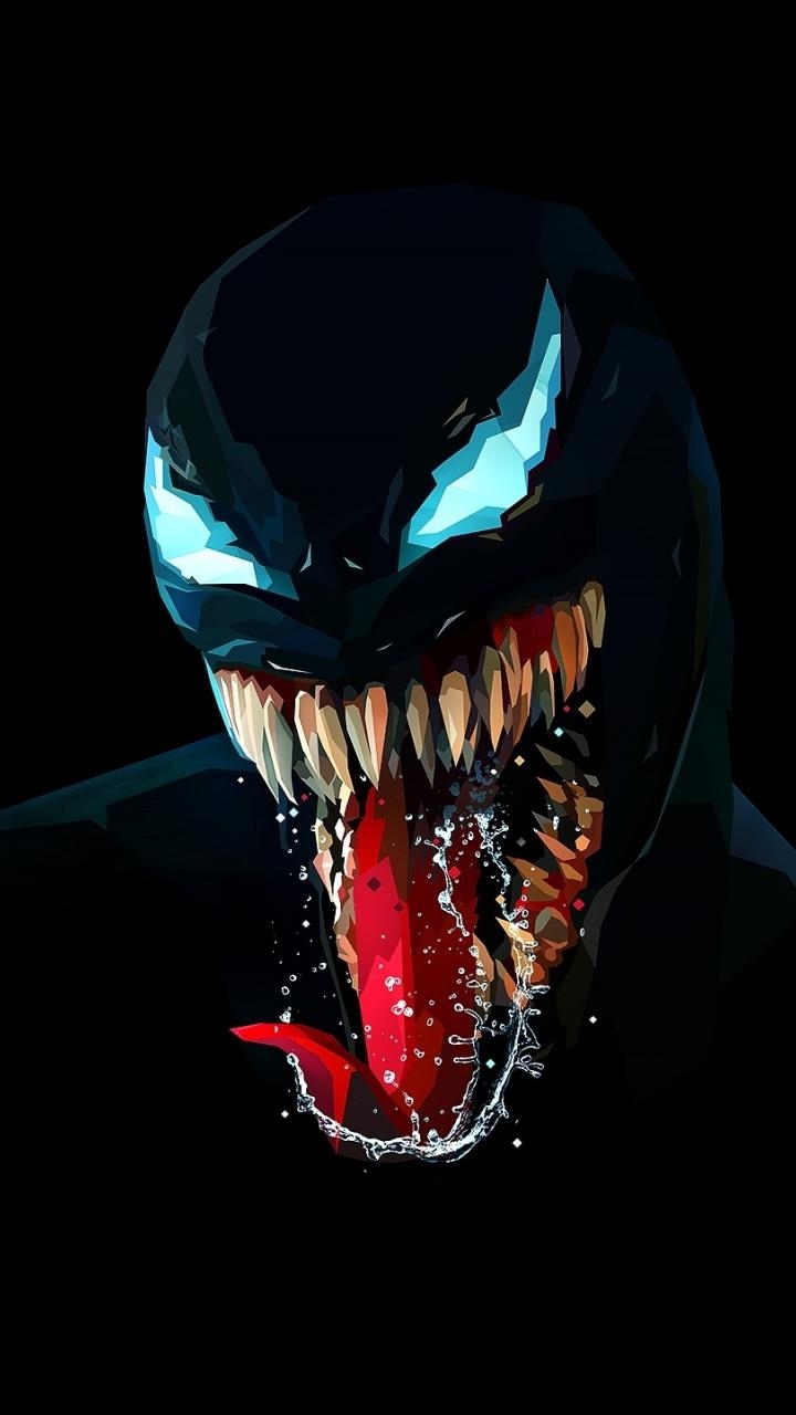 720x1280 Download  wallpaper venom, artwork, minimal, dark, samsung, Phone