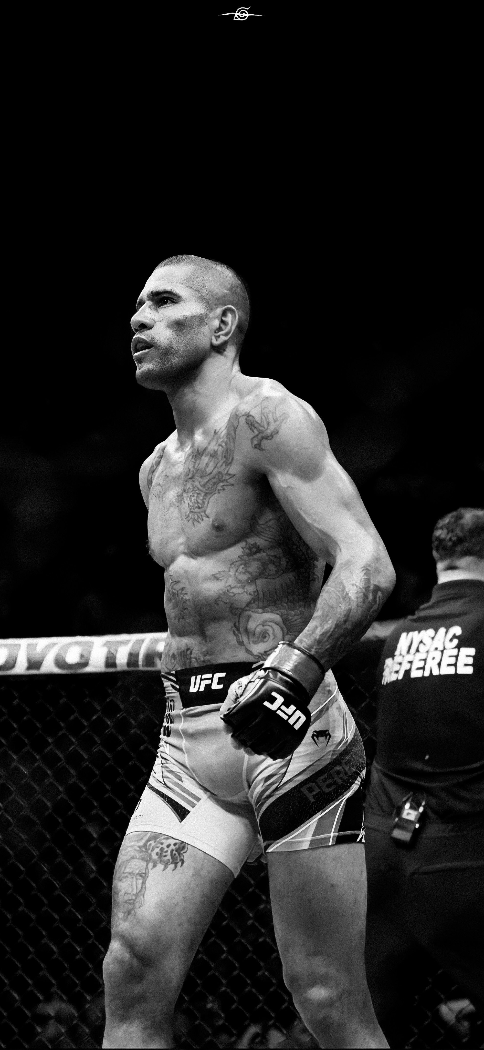 1890x4100 بوعّوف - #Wallpaper Pereira - #UFC281, Phone