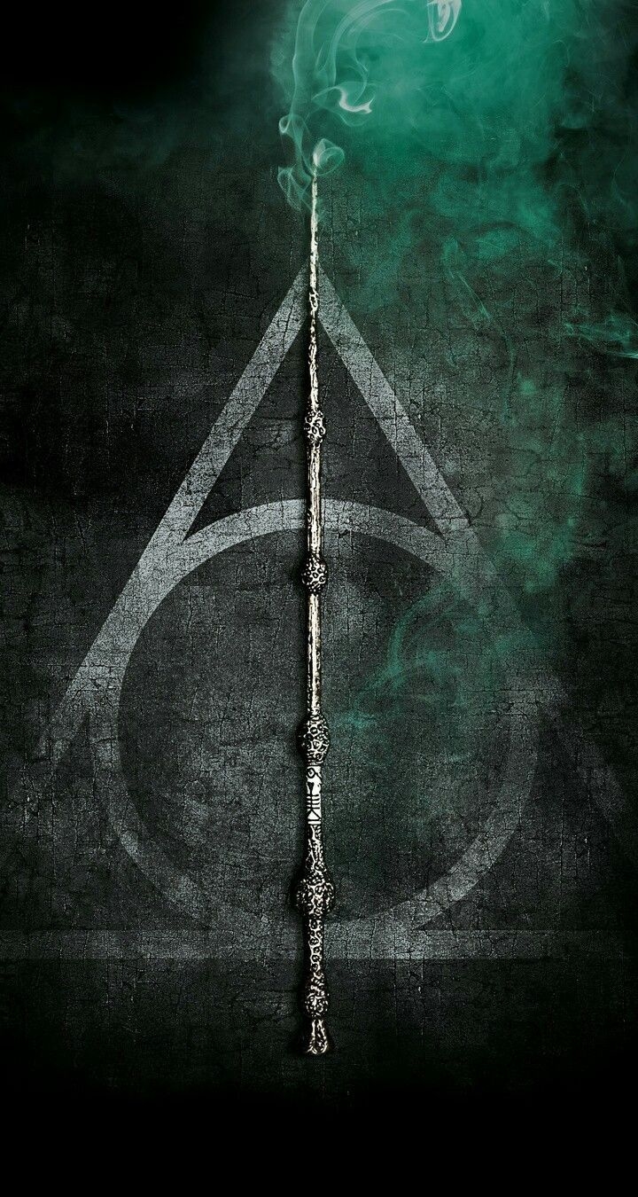 720x1350 Harry Potter and The Deathly Hallows Wallpaper Wallpaper 4K. Harry potter fanları, Deathly hallows, Slytherin, Phone