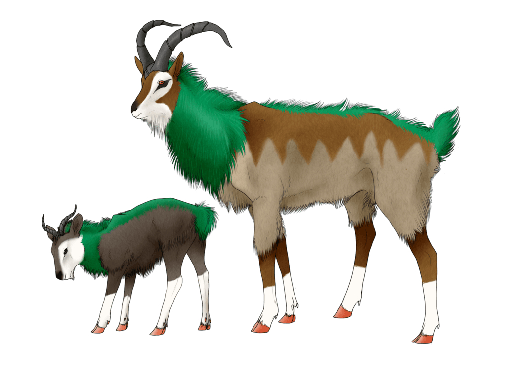 1030x770 Realistic Skiddo and Gogoat, Desktop