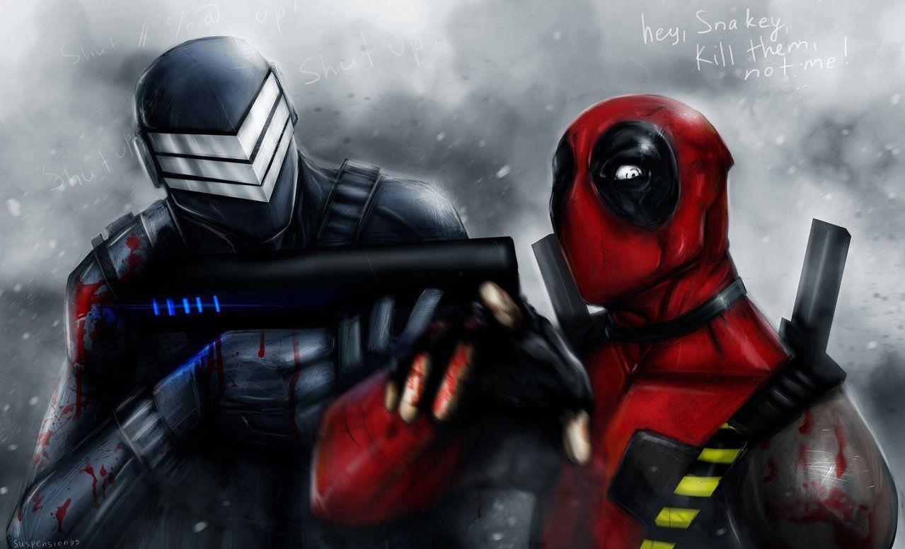 1280x780 SNAKE EYES AND DEADPOOL, Desktop