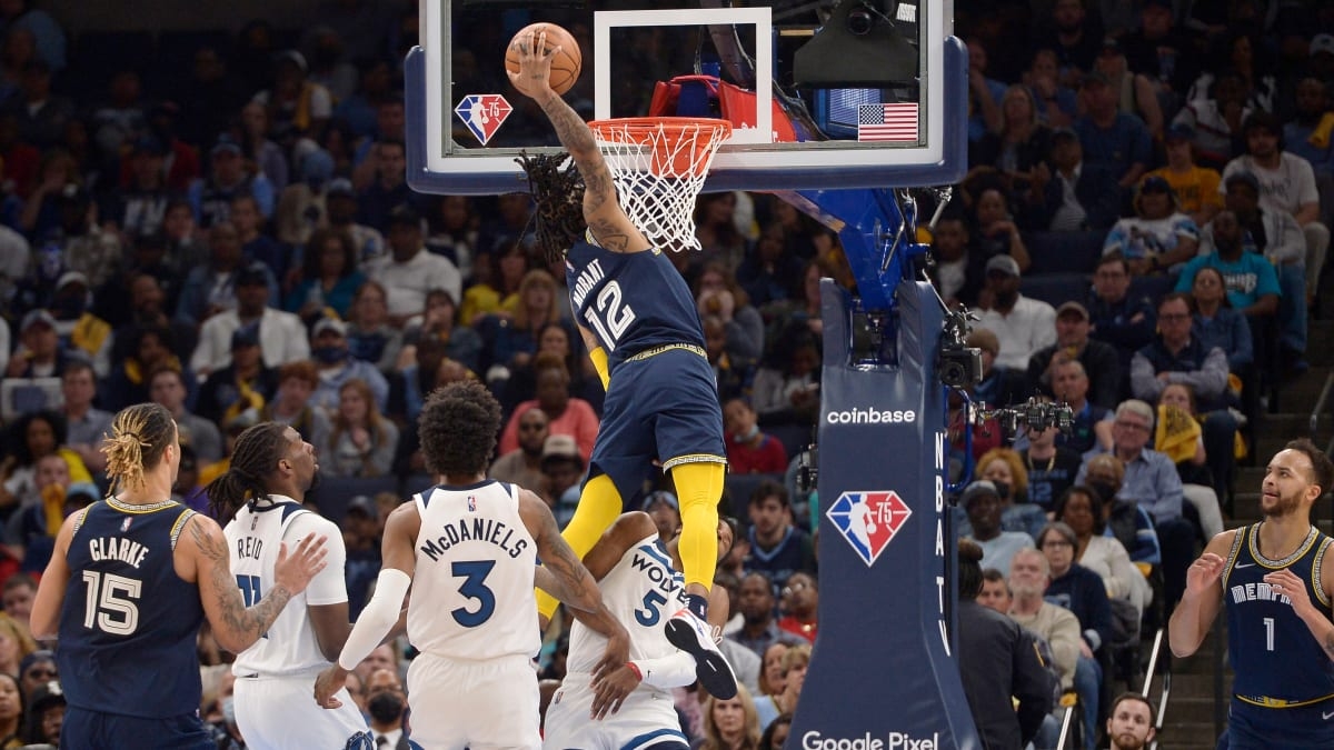 1200x680 Ian Eagle's Call of Ja Morant's Otherworldly Dunk Goes Viral, Desktop