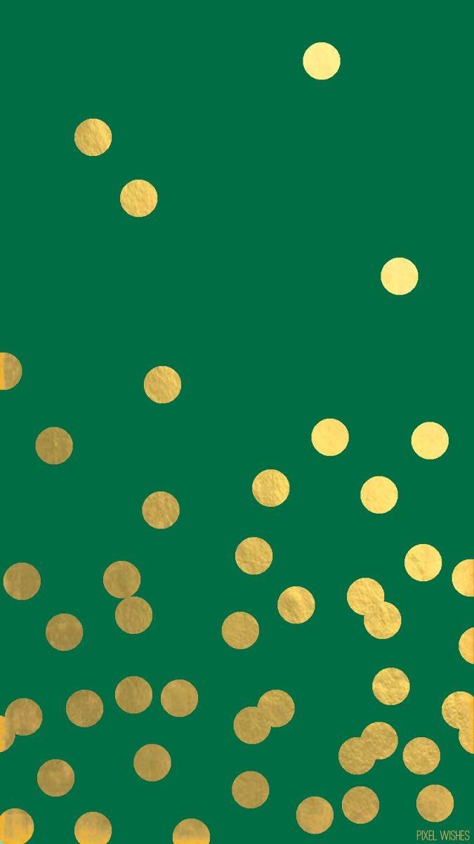 680x1210 Christmas Emerald Dots. Wallpaper iphone christmas, iPhone wallpaper winter, Christmas wallpaper, Phone