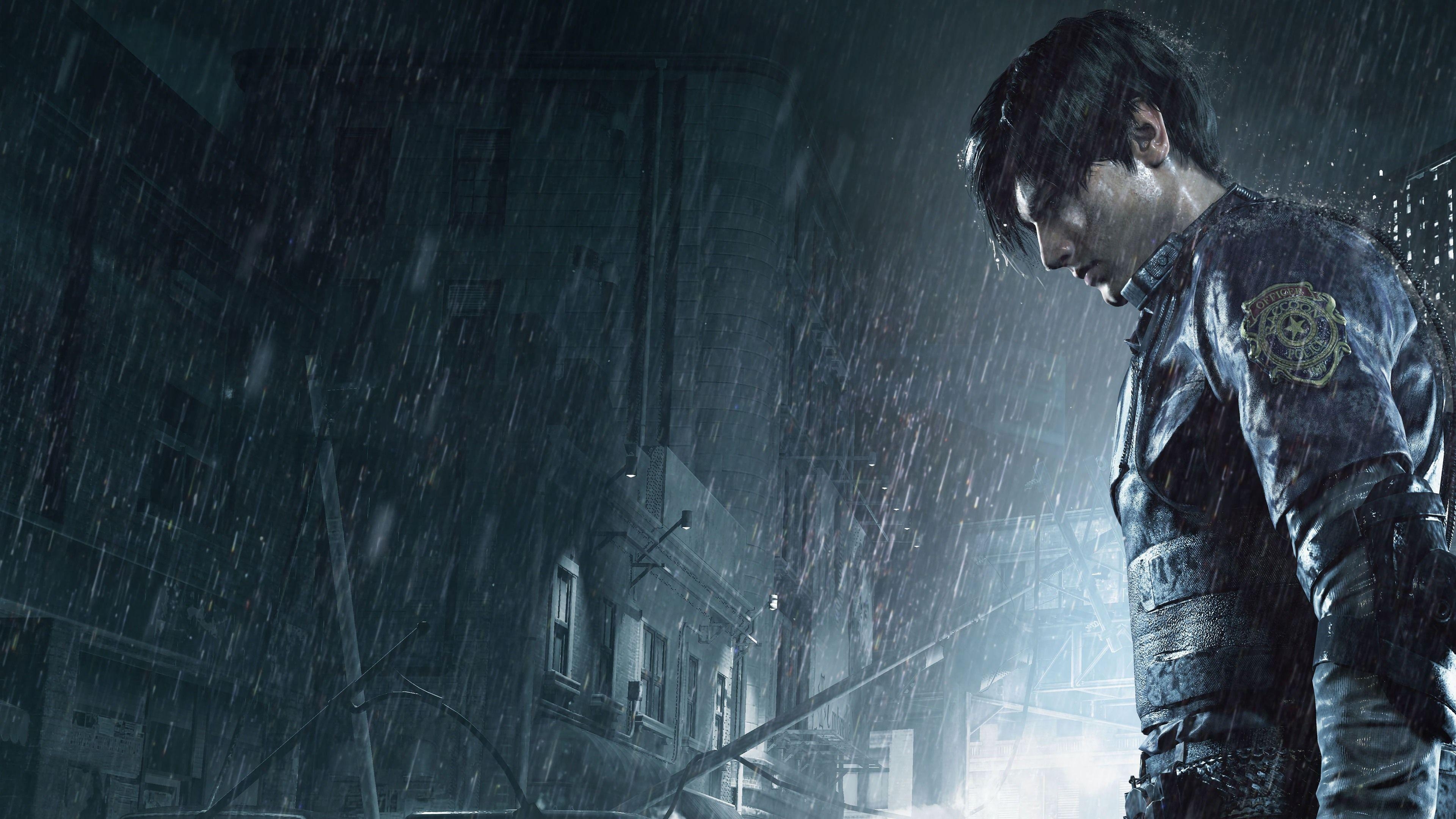 3840x2160 Leon Kennedy Resident Evil 2 Resident Evil 2 Wallpaper, Leon Kennedy Wallpaper, Hd Wallpaper, Games Wall. Resident Evil Leon, Resident Evil, Resident Evil Game, Desktop