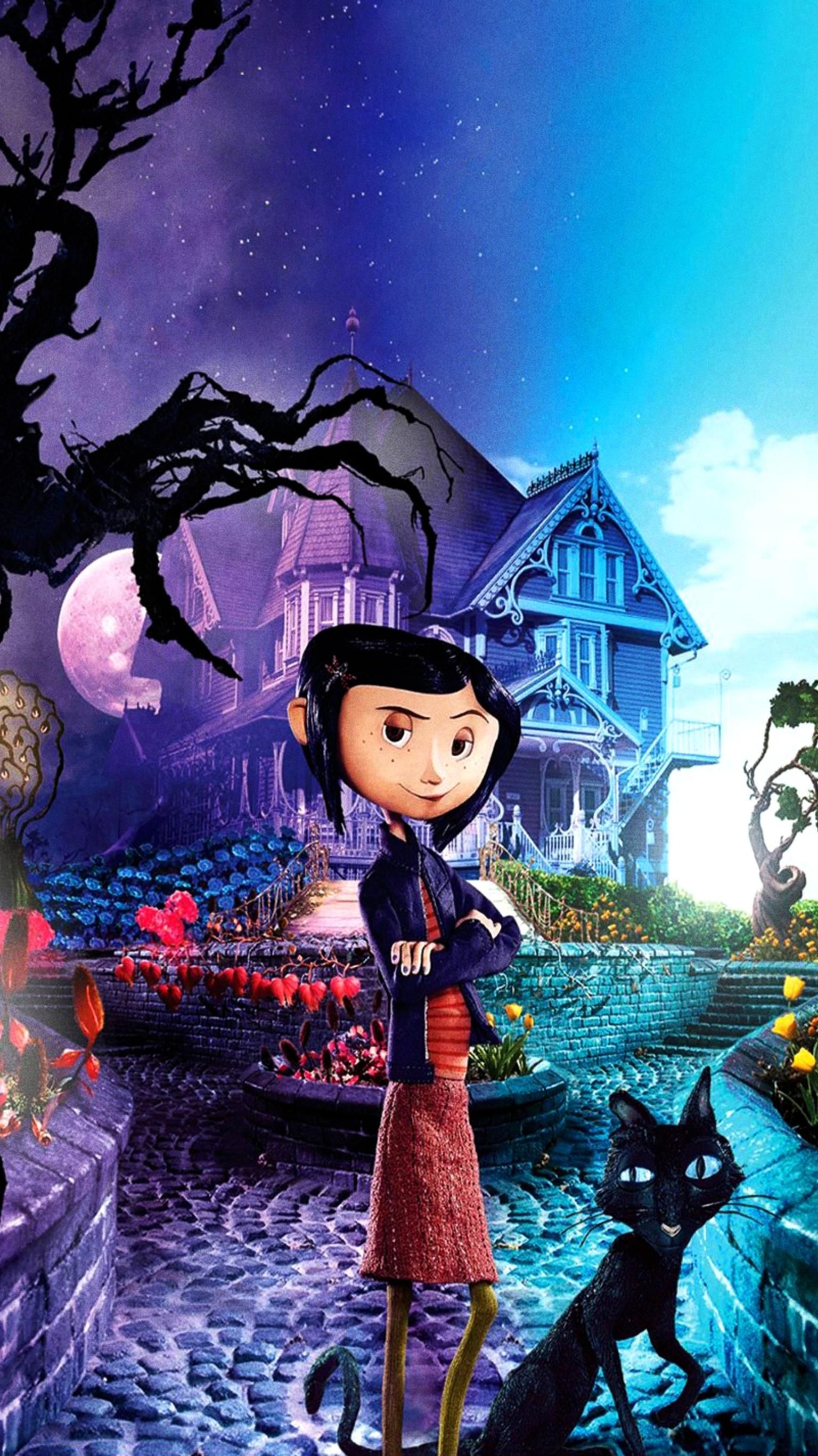 1540x2740 Coraline (2009) Phone Wallpaper. Coraline, Coraline jones, Phone