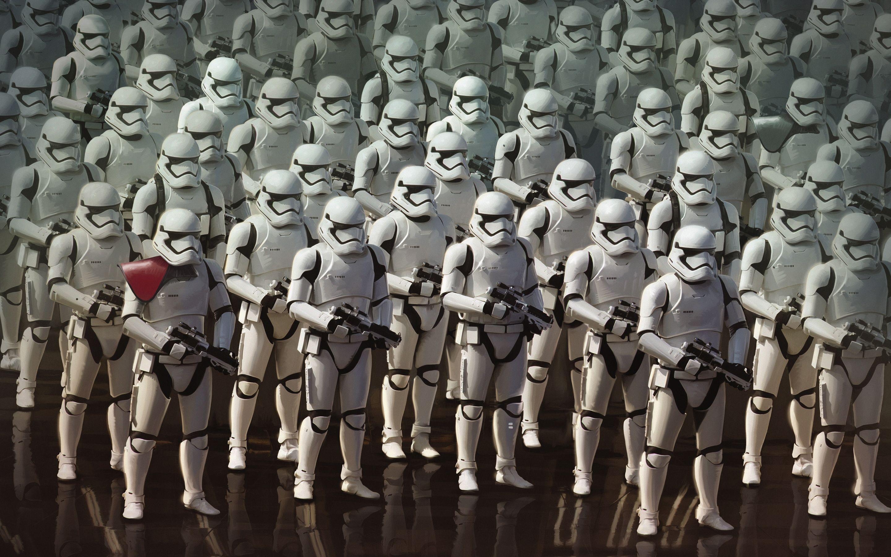 2880x1800 Star Wars The Force Awakens Stormtroopers Wallpaper, Desktop