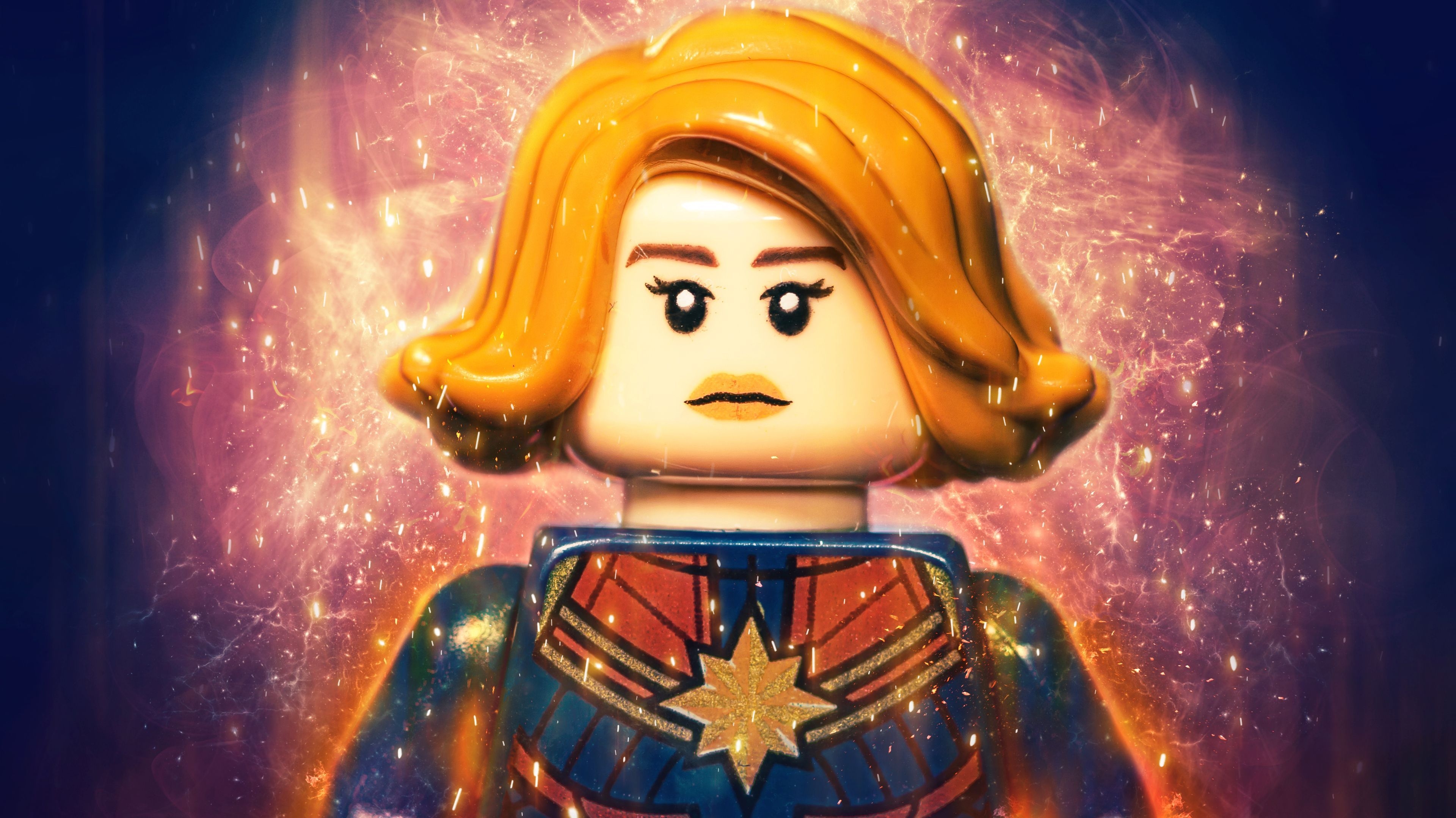 3840x2160 Captain Marvel Lego 4k superheroes wallpaper, lego wallpaper, hd- wallpaper, flickr wallpaper, captain marvel wa. Lego wallpaper, Marvel wallpaper, Lego marvel, Desktop