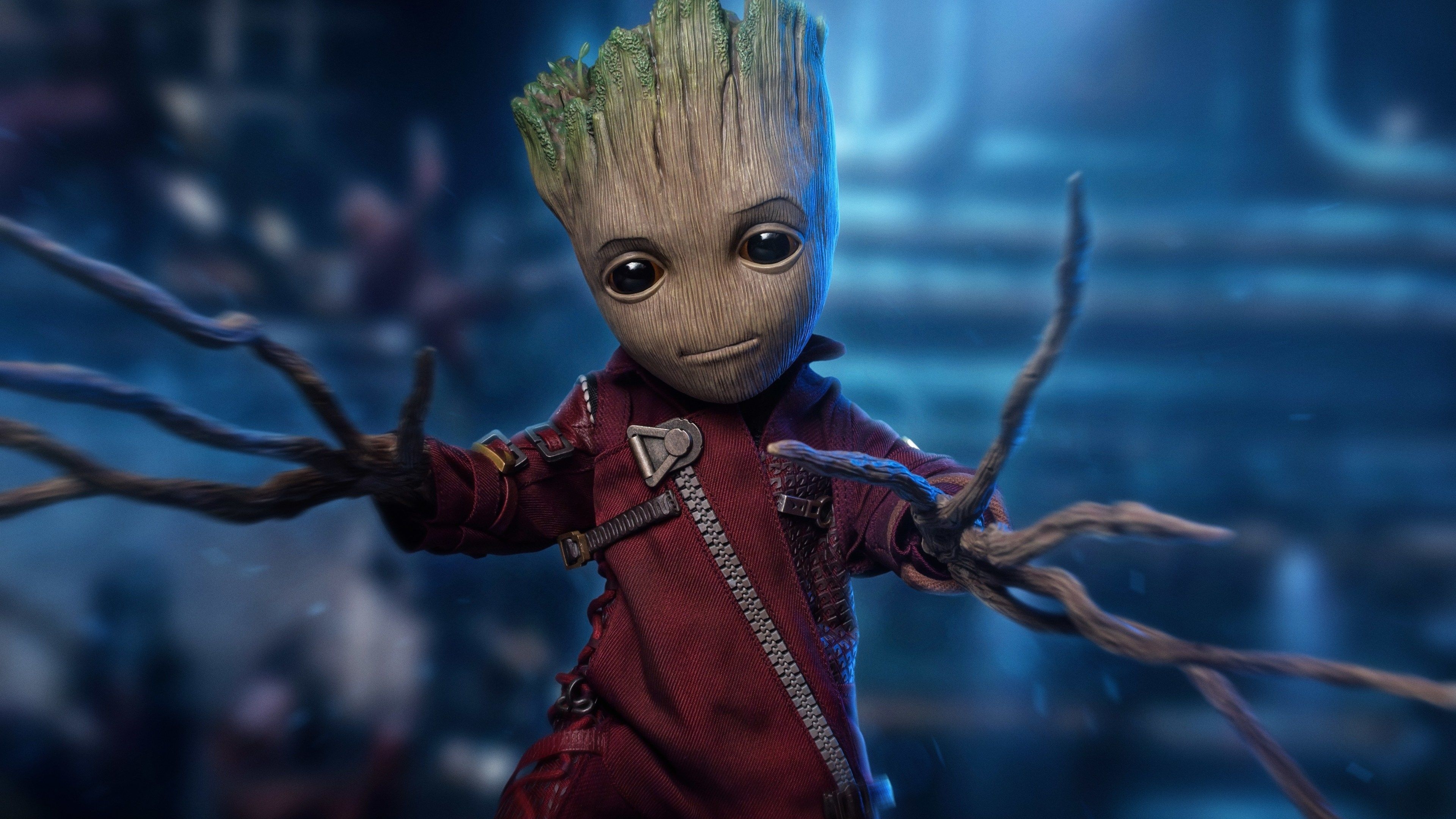 3840x2160 5k Baby Groot Superheroes Wallpaper, Hd Wallpaper, Groot Wallpaper, Digital Art Wallpaper, Ba. Marvel Superheroes Artwork, Baby Groot, Marvel Comics Wallpaper, Desktop