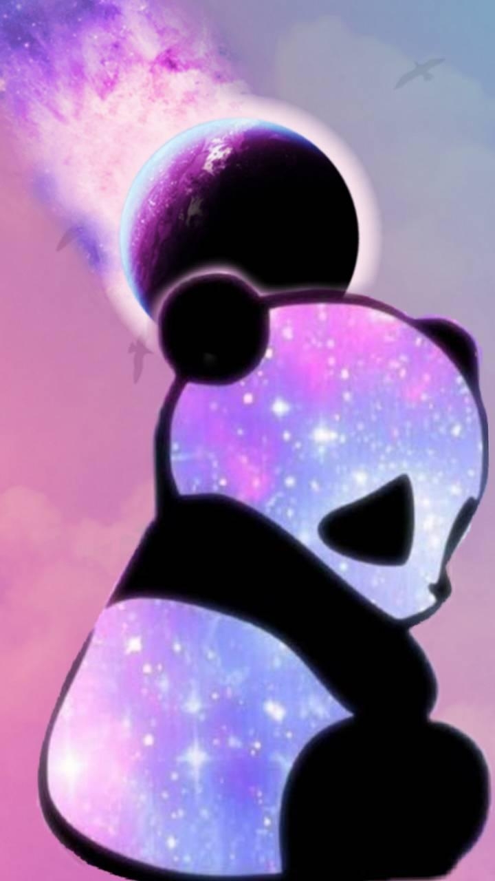 720x1280 Galaxy Panda Wallpaper, Phone