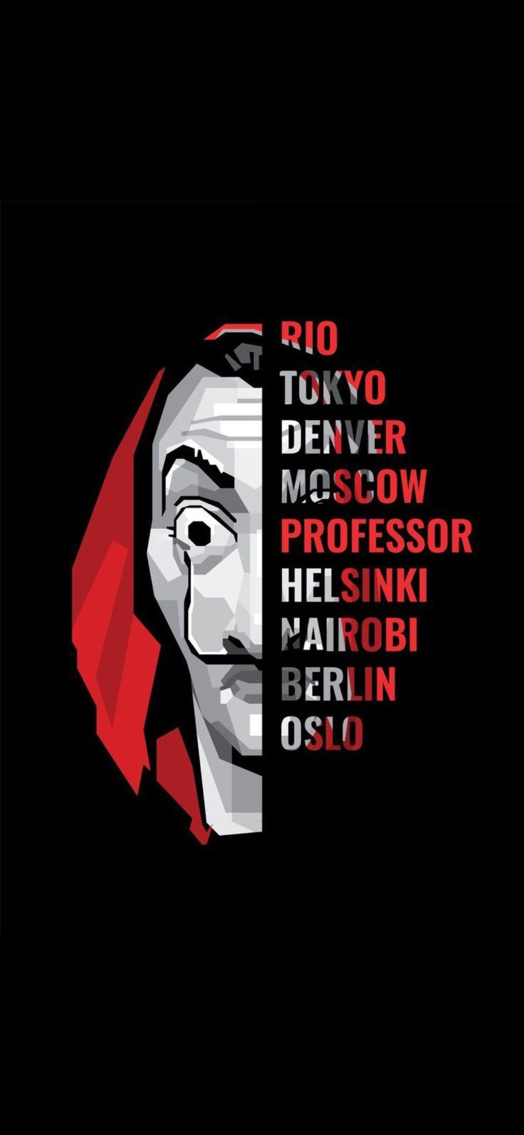 1080x2340 Money Heist amazing Wallpaper 4K of Wallpaper for Andriod, Phone