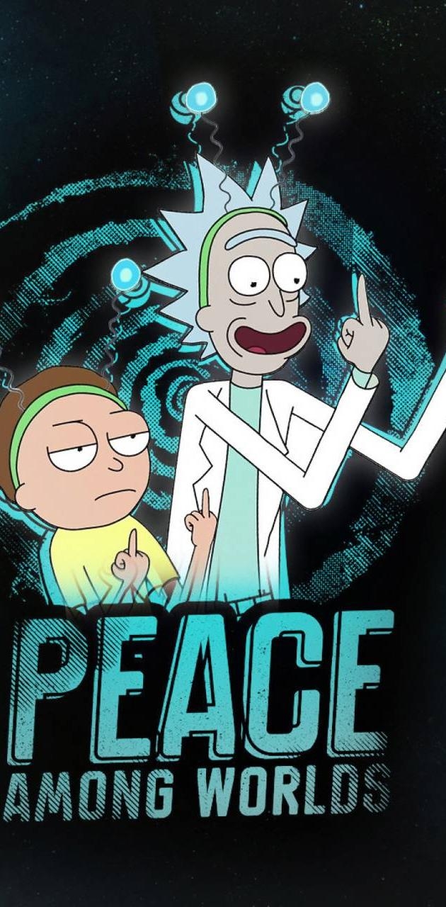 630x1280 Rick and Morty wallpaper, Phone