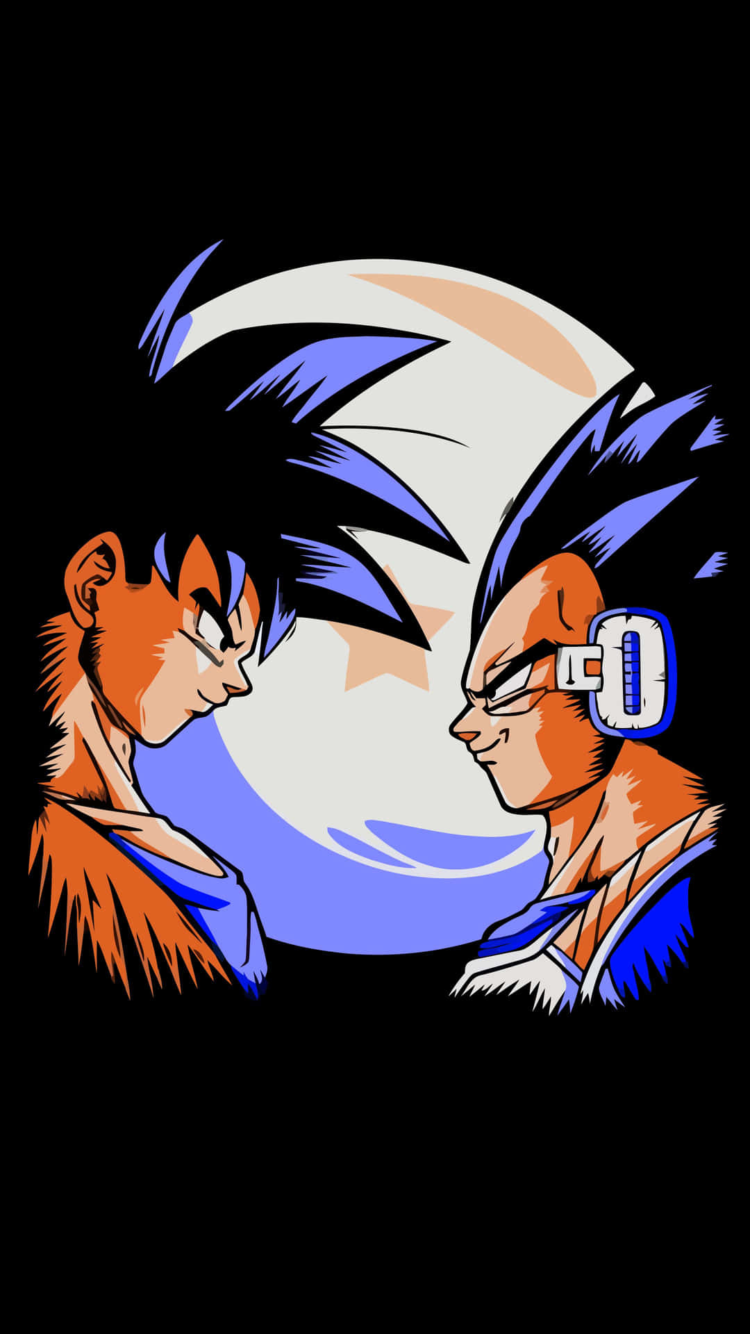 1080x1920 Download Stream the latest Dragon Ball Super episodes on your Goku & Vegeta iPhone wallpaper Wallpaper, Phone