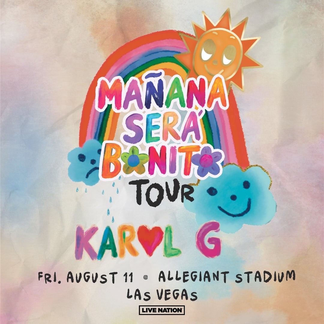 1080x1080 KAROL G bringing “MAÑANA SERÁ BONITO” TOUR to Allegiant Stadium on Friday, August 2023, Phone