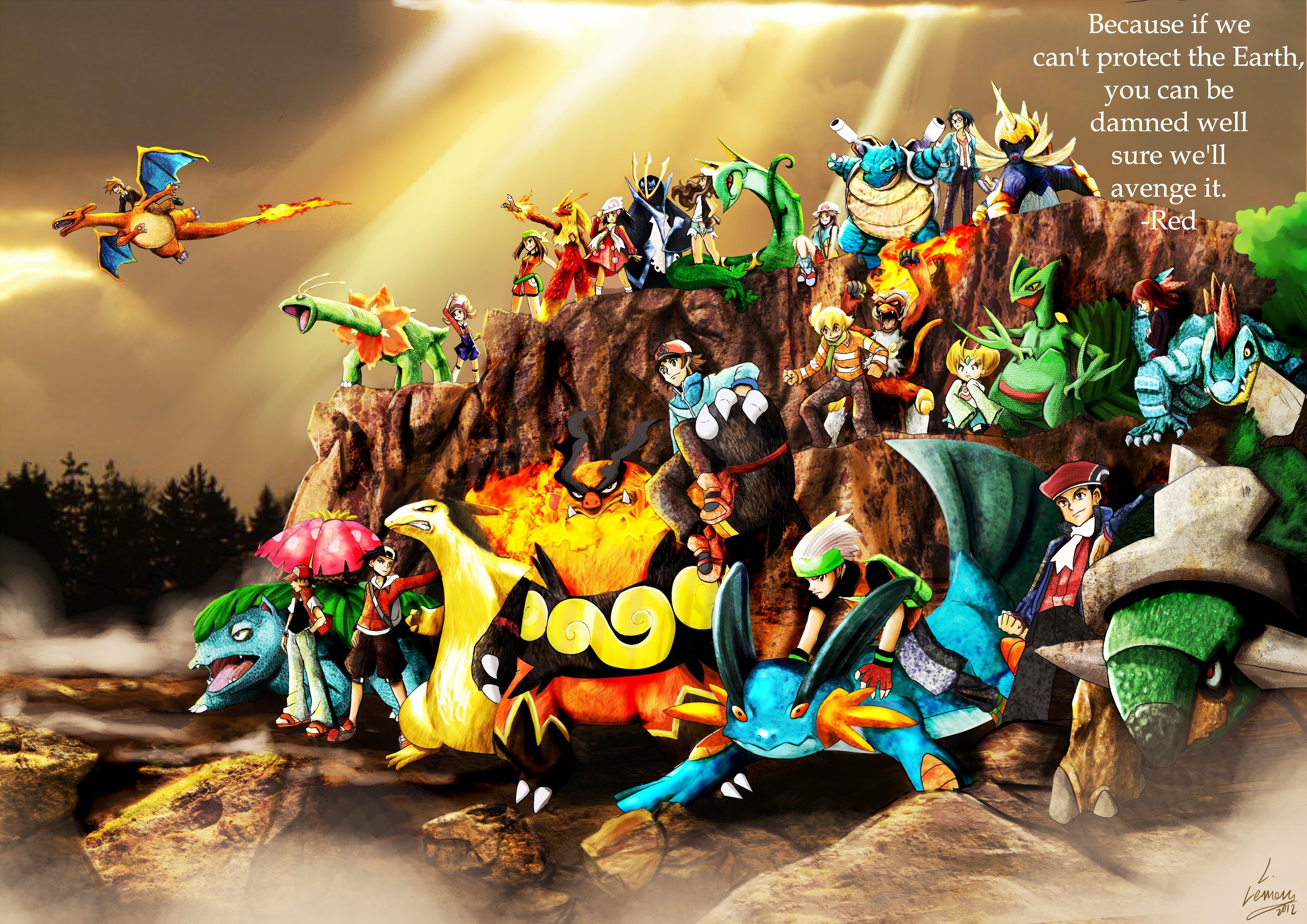 3510x2480 Serperior Pokemon HD Wallpaper, Desktop